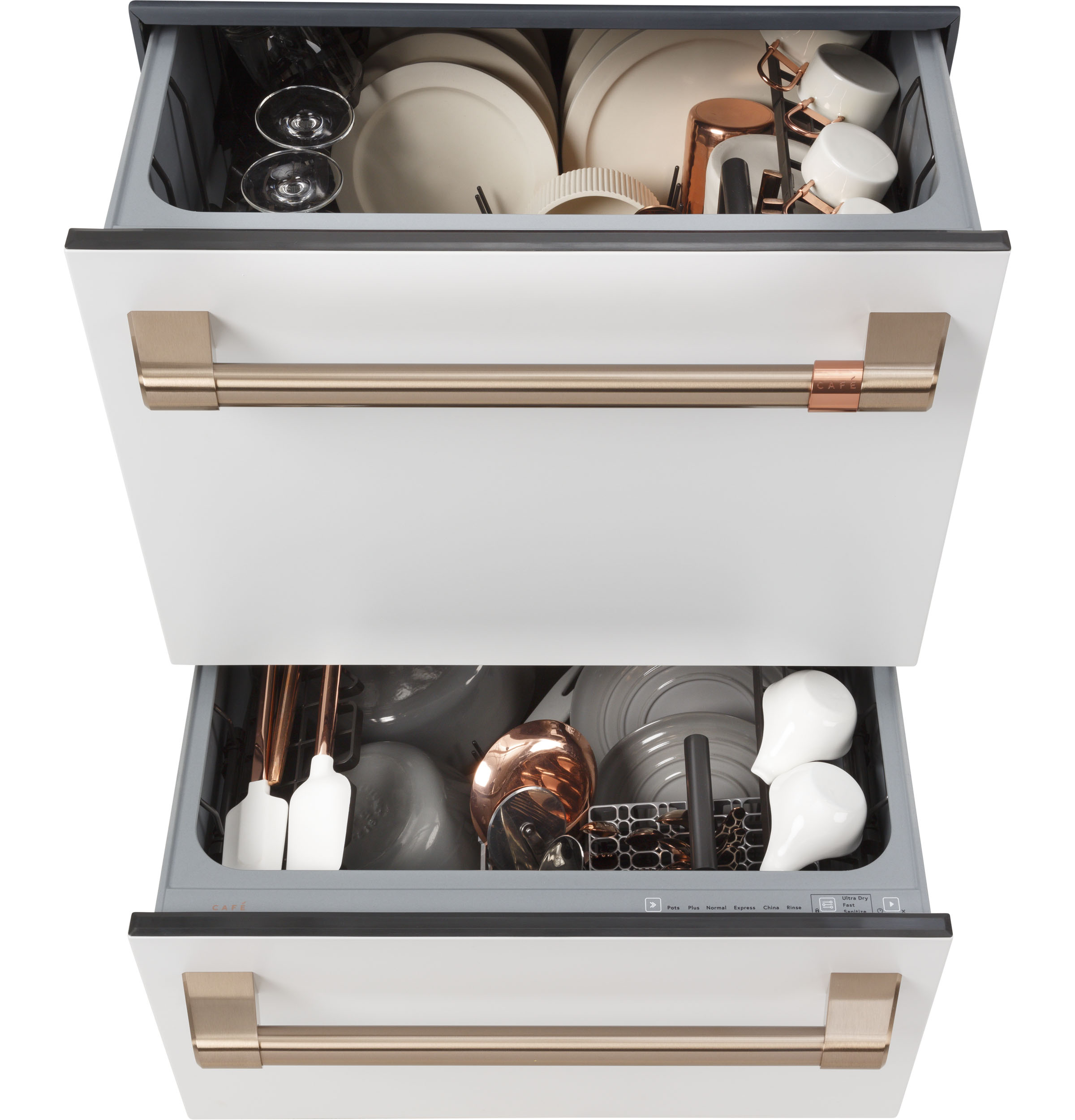 Café™ 24" Matte White Built-In Drawer Dishwasher view 3