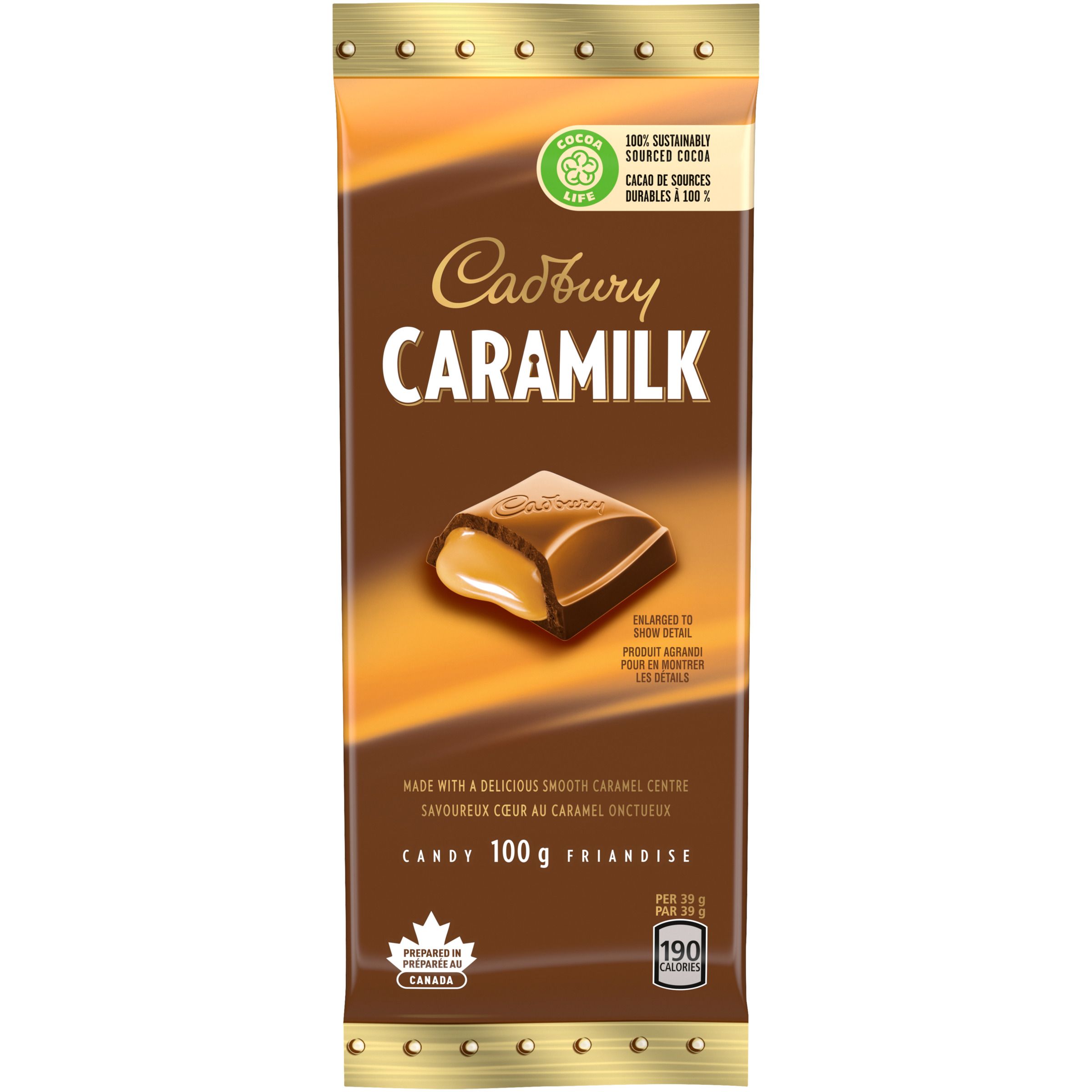 Cadbury Caramilk, tablette (100 g)