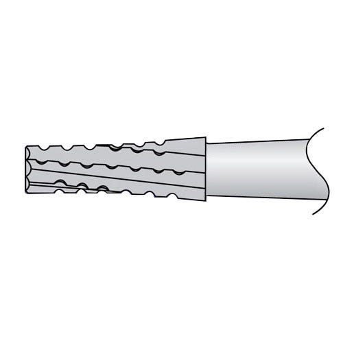 Oral Surgery Bur, #703 Taper/Flat End Cross Cut, Shank #4 (44.5mm Impact), Sterile