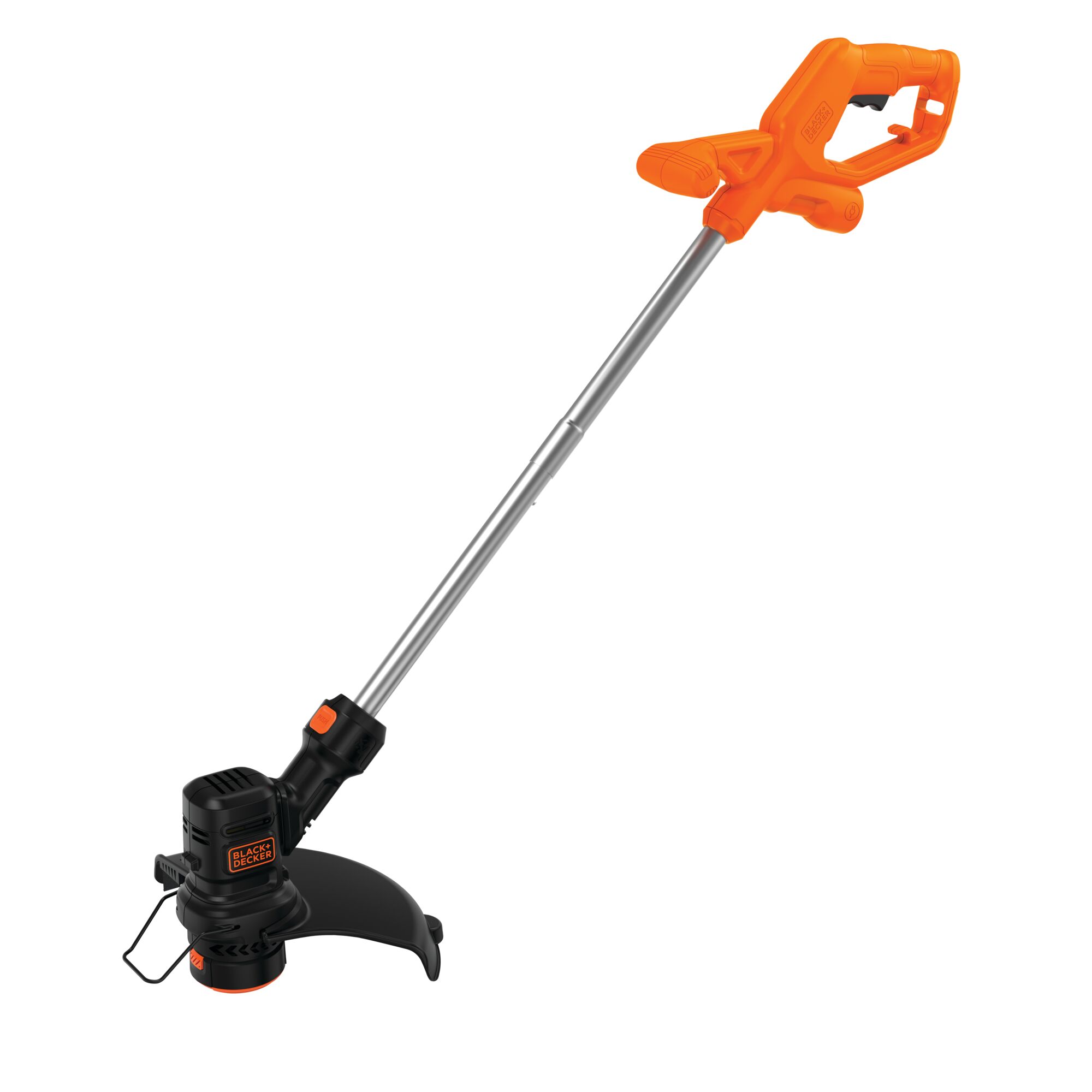 Profile of 4 Amp 13 inch electric string trimmer.