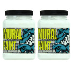  (2 EA) MURAL PAINT PINT POLAR WHITE