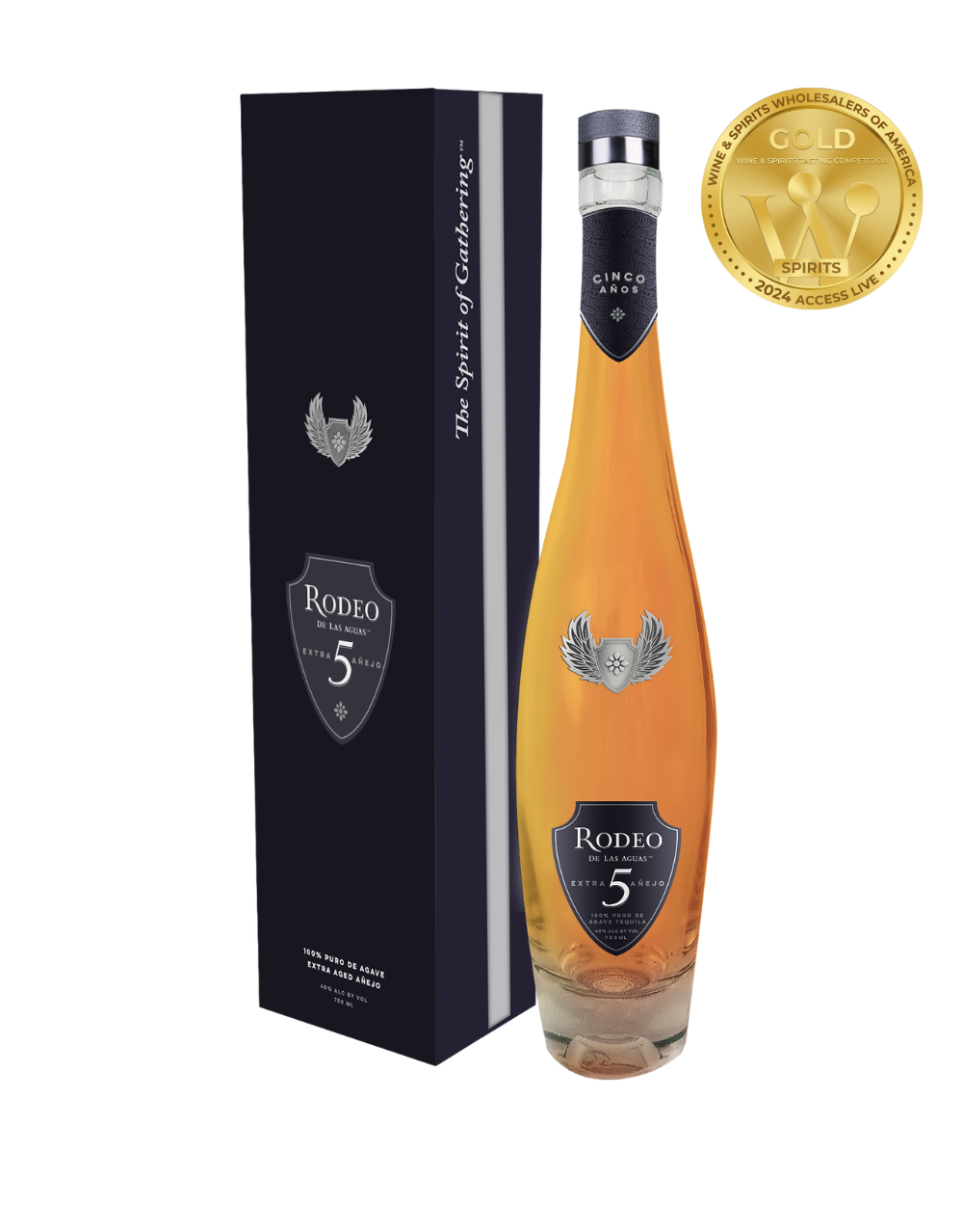 RODEO DE LAS AGUAS EXTRA 5 YEAR TEQUILA AÑEJO