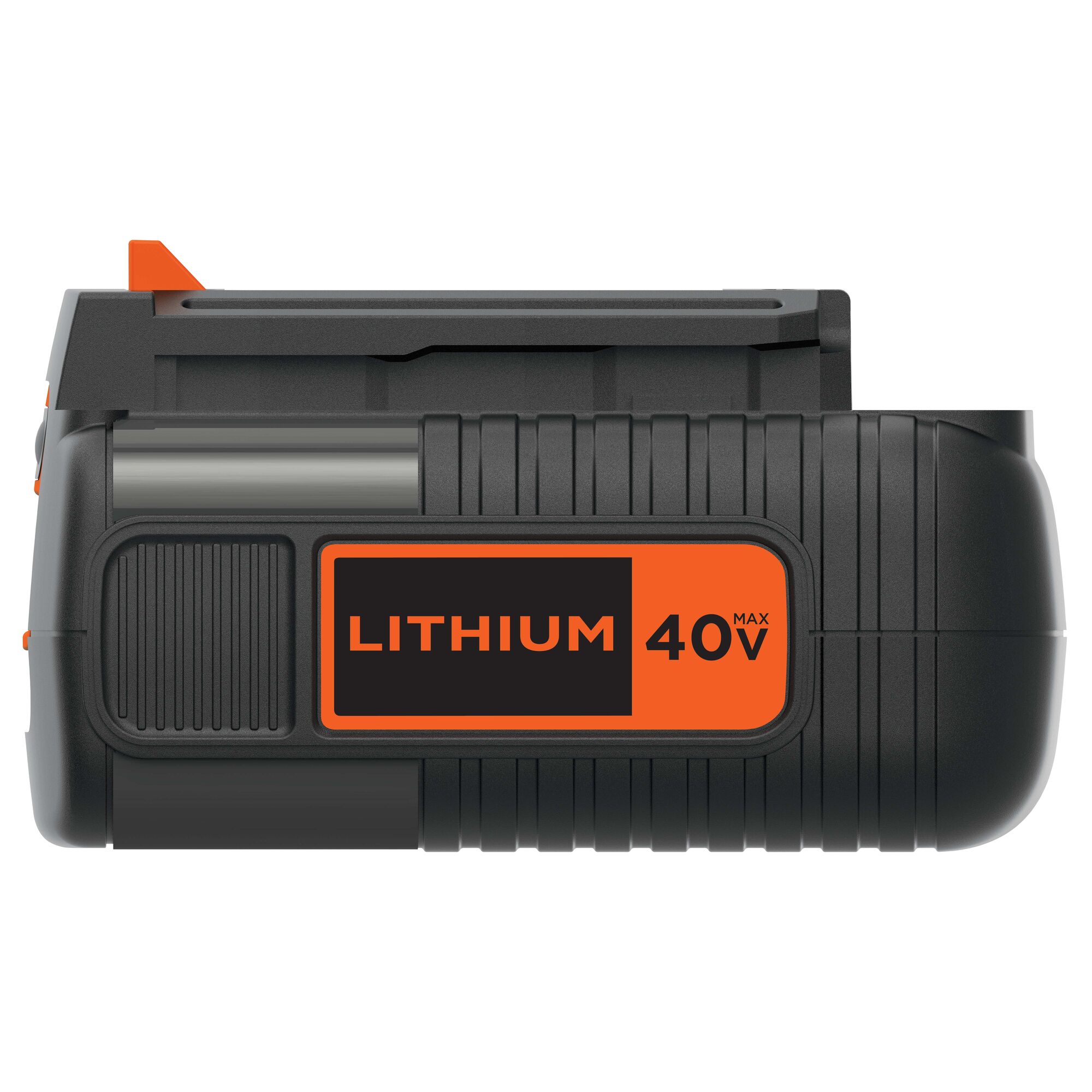 40 volts MAX 2.0 Amp hours Lithium ion battery.