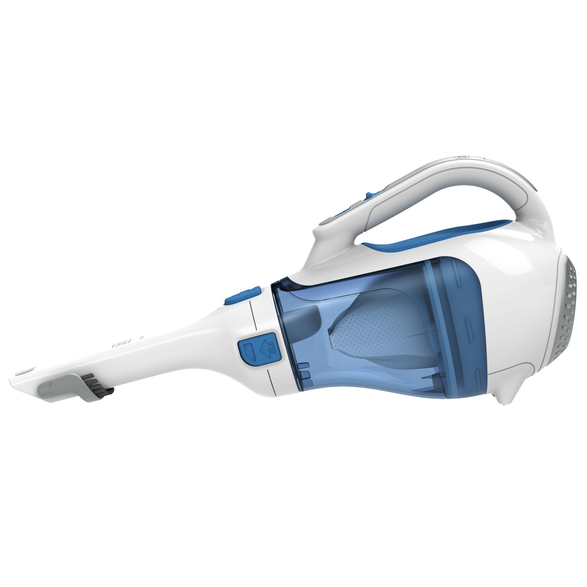 Profile of Dustbuster Cordless Hand Vacuum.
