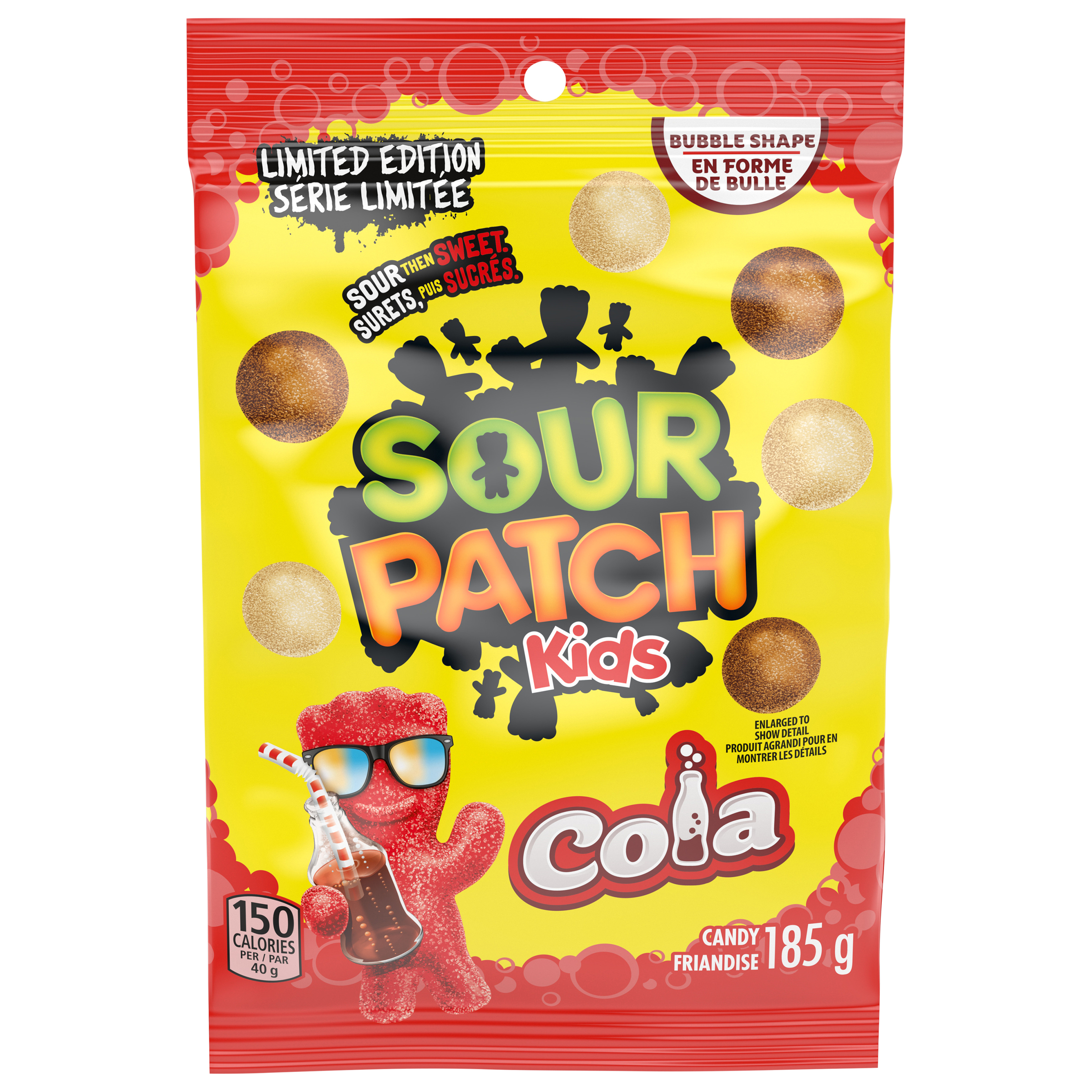 SOUR PATCH KIDS COLA LIMITED EDITION CANDY 185 g-thumbnail-0