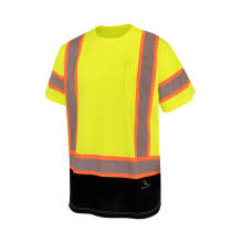 Radians ST42B Class 3 Color Block Short Sleeve T-Shirt with Contrasting Tape