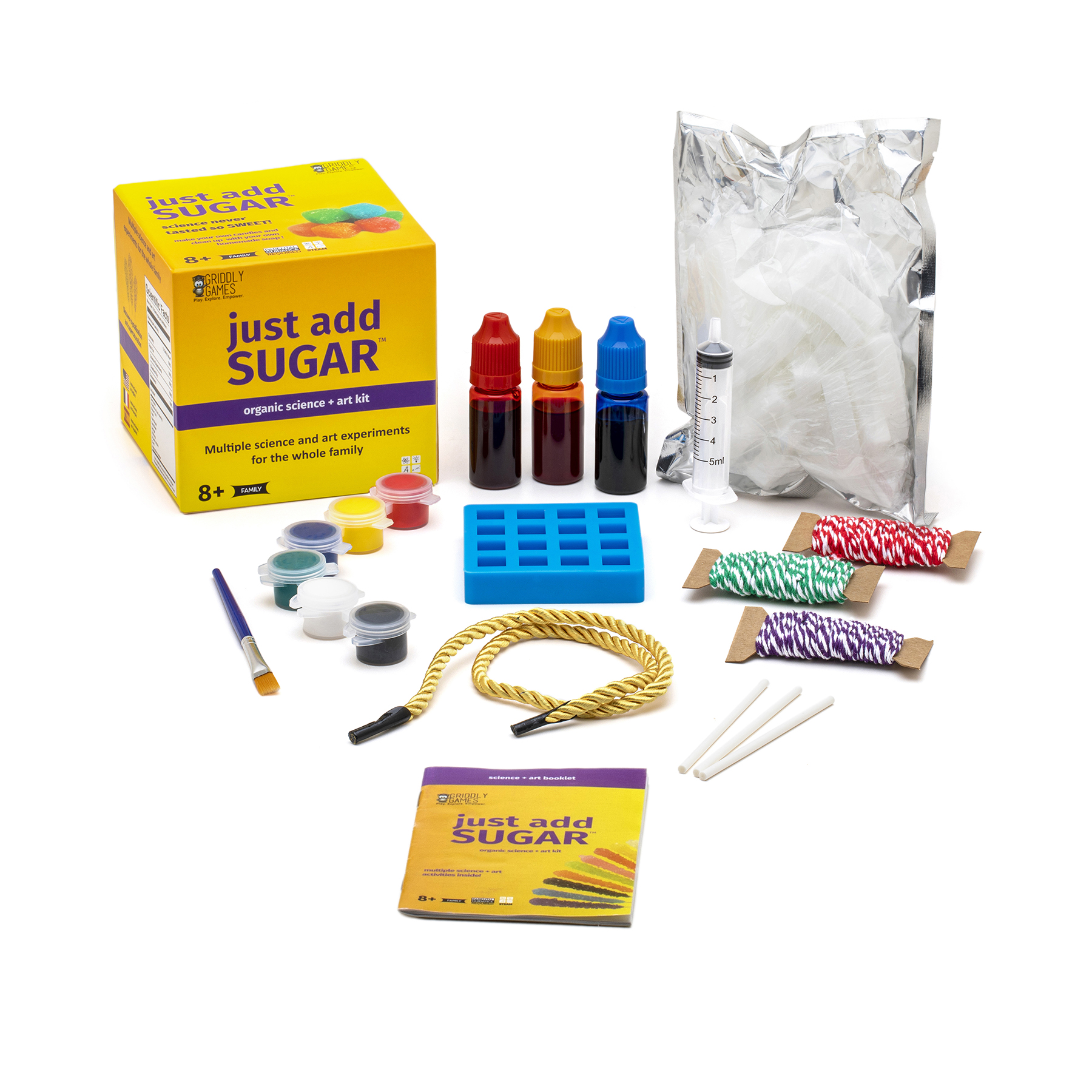 Griddly Games Just Add Sugar Science + Art Kit