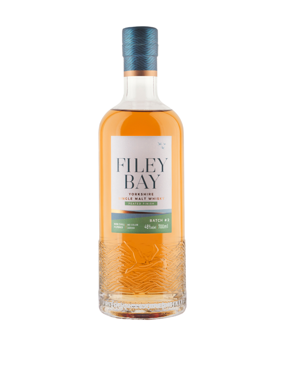 FILEY BAY PEATED FINISH YORKSHIRE SINGLE MALT WHISKY