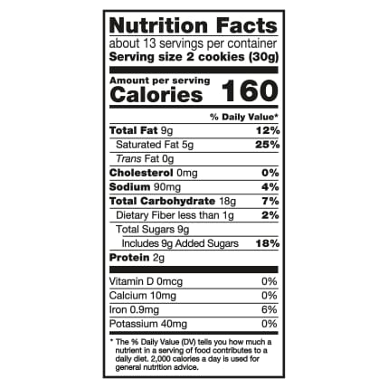 Nutrition Facts
