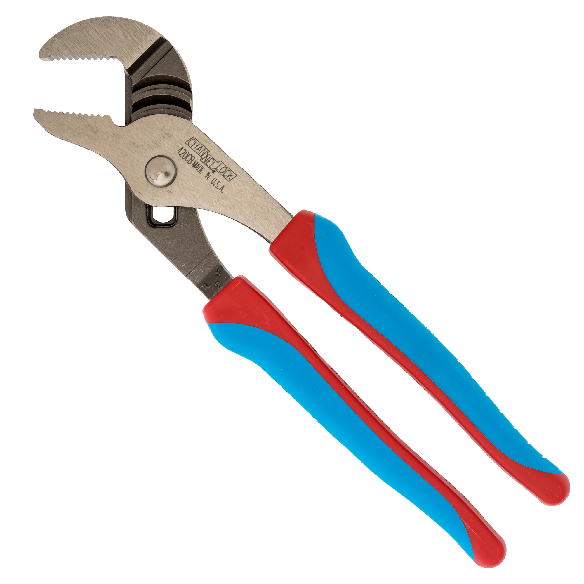 420CB 9.5-inch CODE BLUE® Straight Jaw Tongue & Groove Pliers
