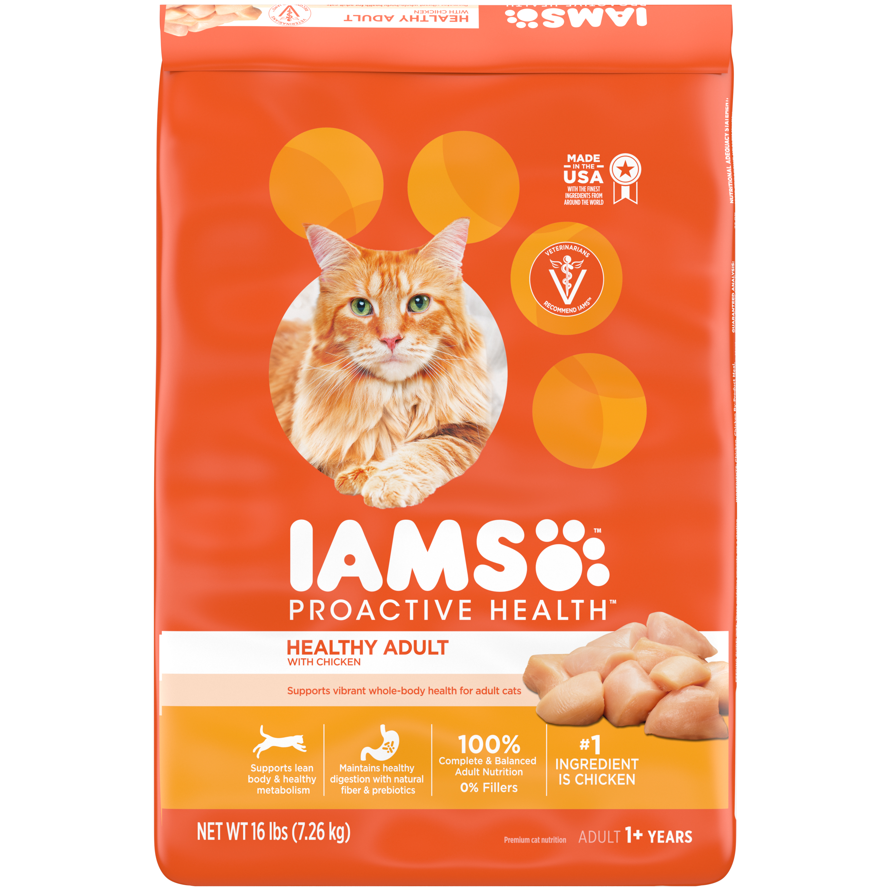 16 Lb Iams Original Cat Chicken - Health/First Aid