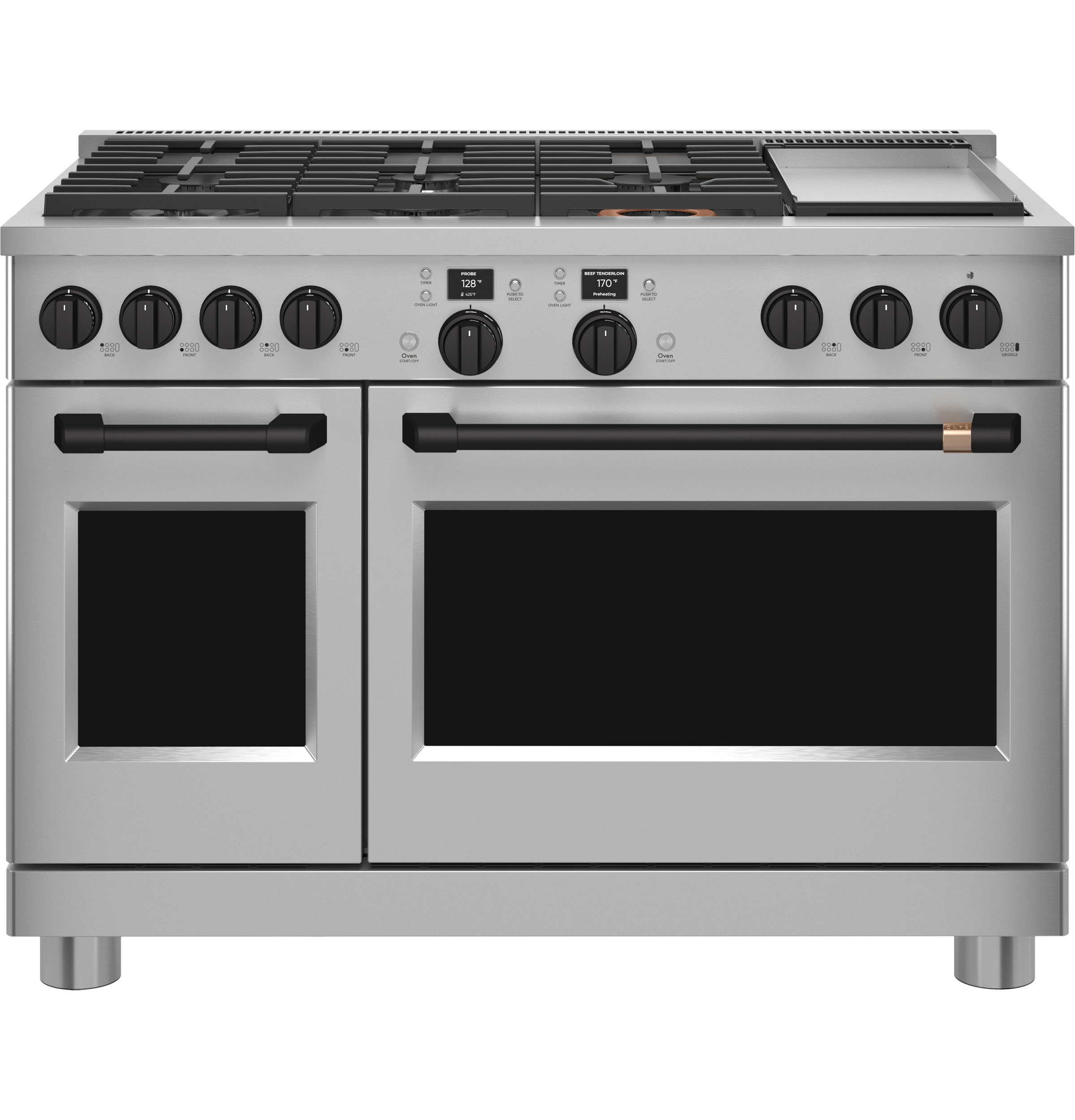 Pro RG — 48" — Knobs,Hndls — Flat Black — Not Connectable view 2