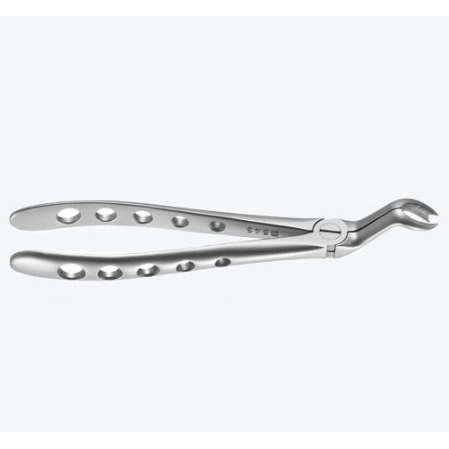 X-TRAC® Atraumatic Extraction Forceps, Upper Right Molar with 3-Prong, Cross Serrated Beaks
