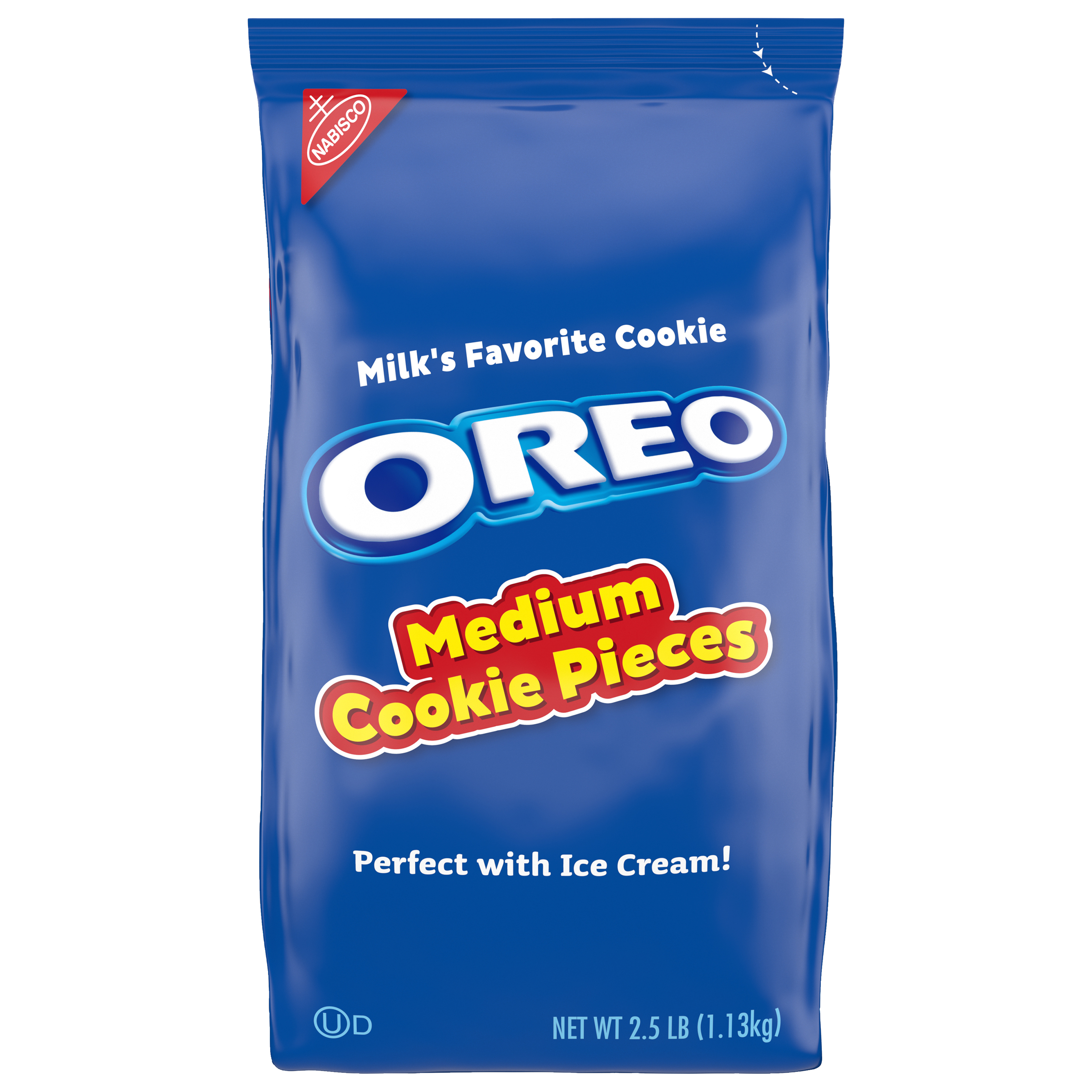 OREO Medium Cookie Pieces 4/2.5LB