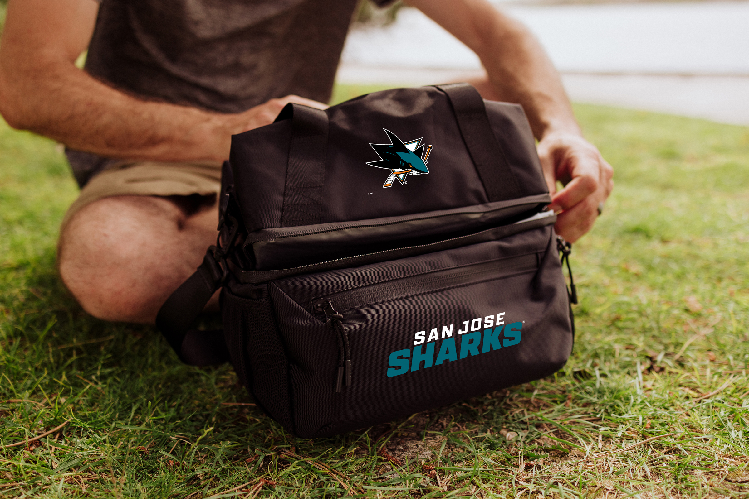 San Jose Sharks - Tarana Lunch Bag Cooler with Utensils