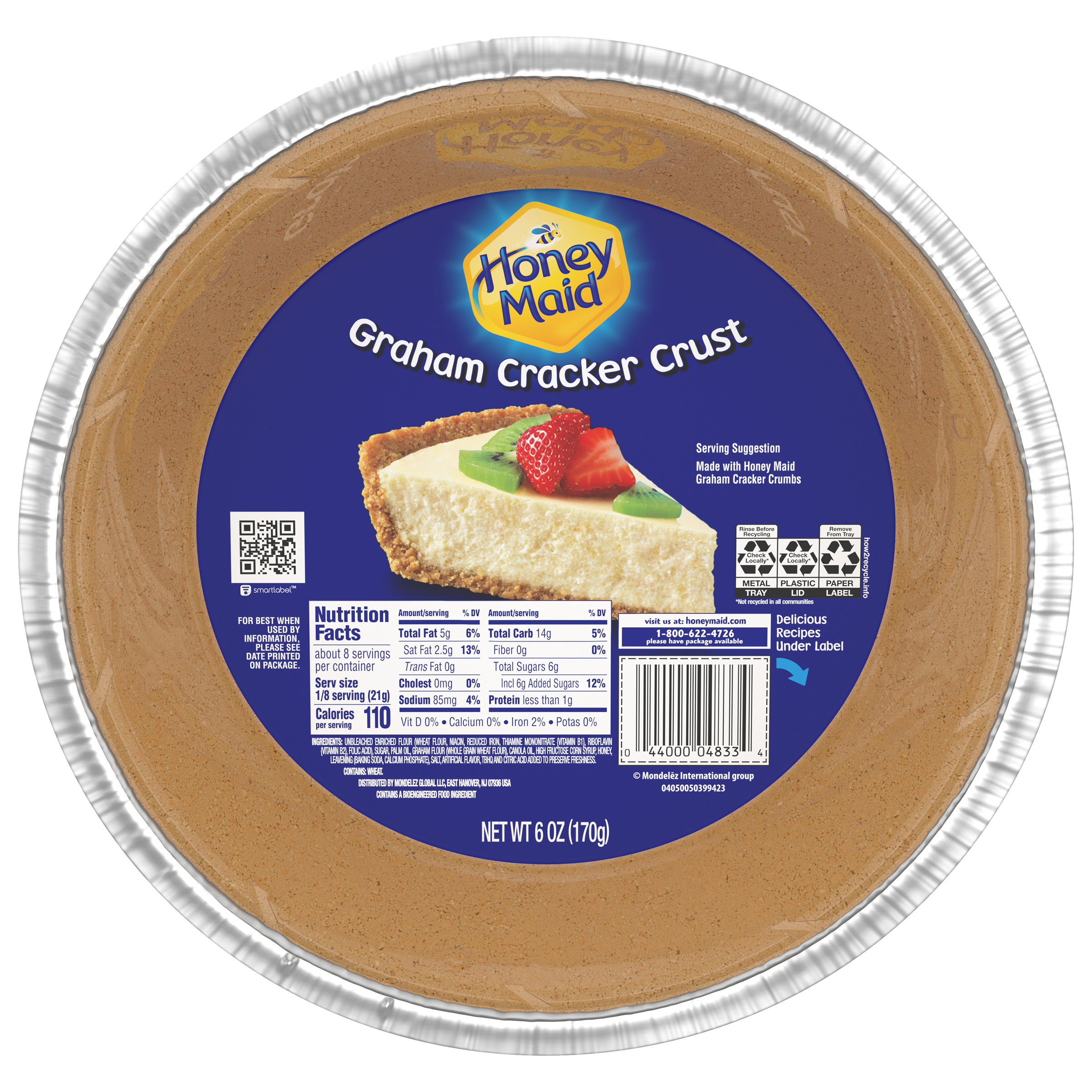 HONEY MAID Pie Crust 12/6OZ