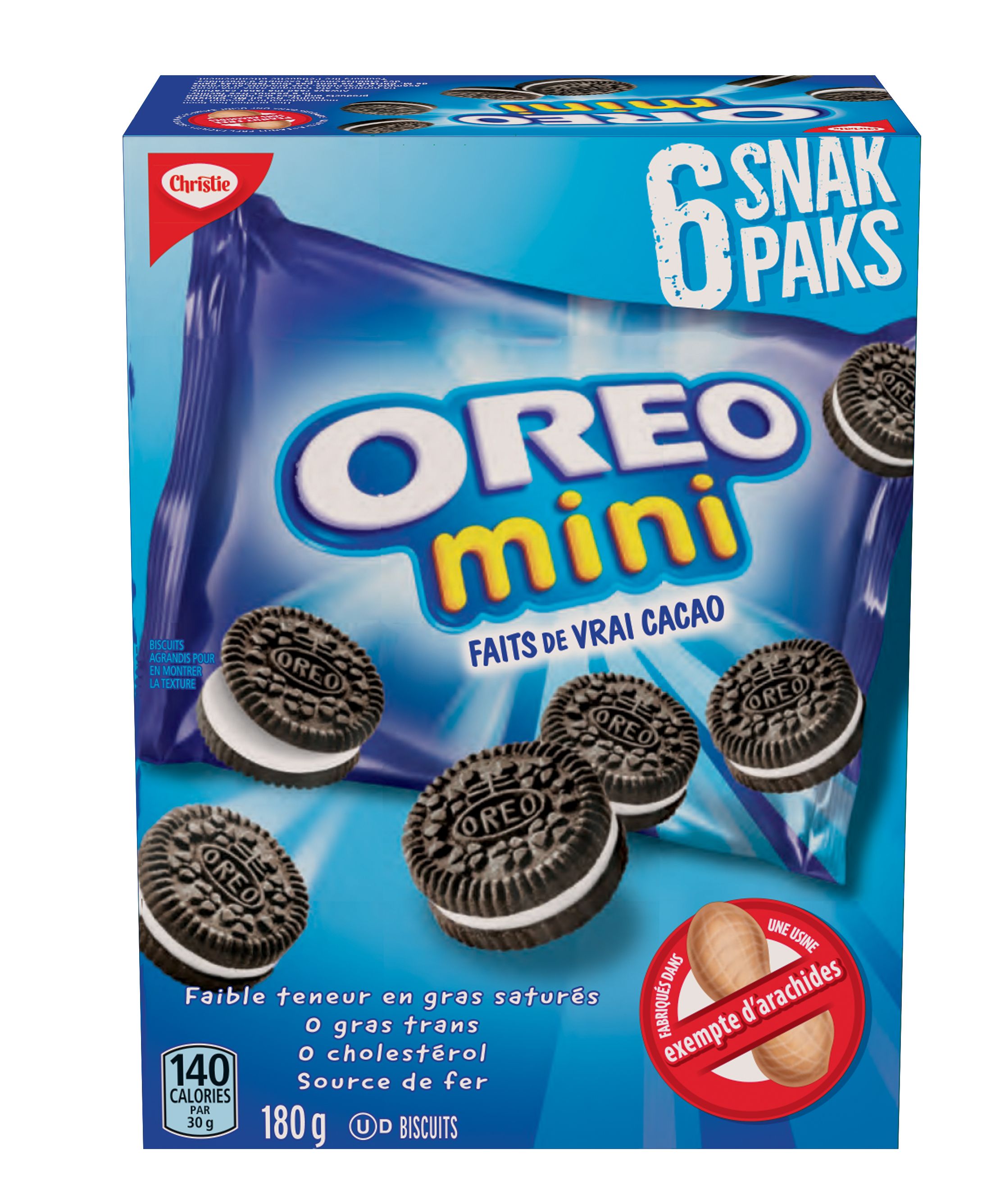 Oreo Snak Paks Cookies 180 G