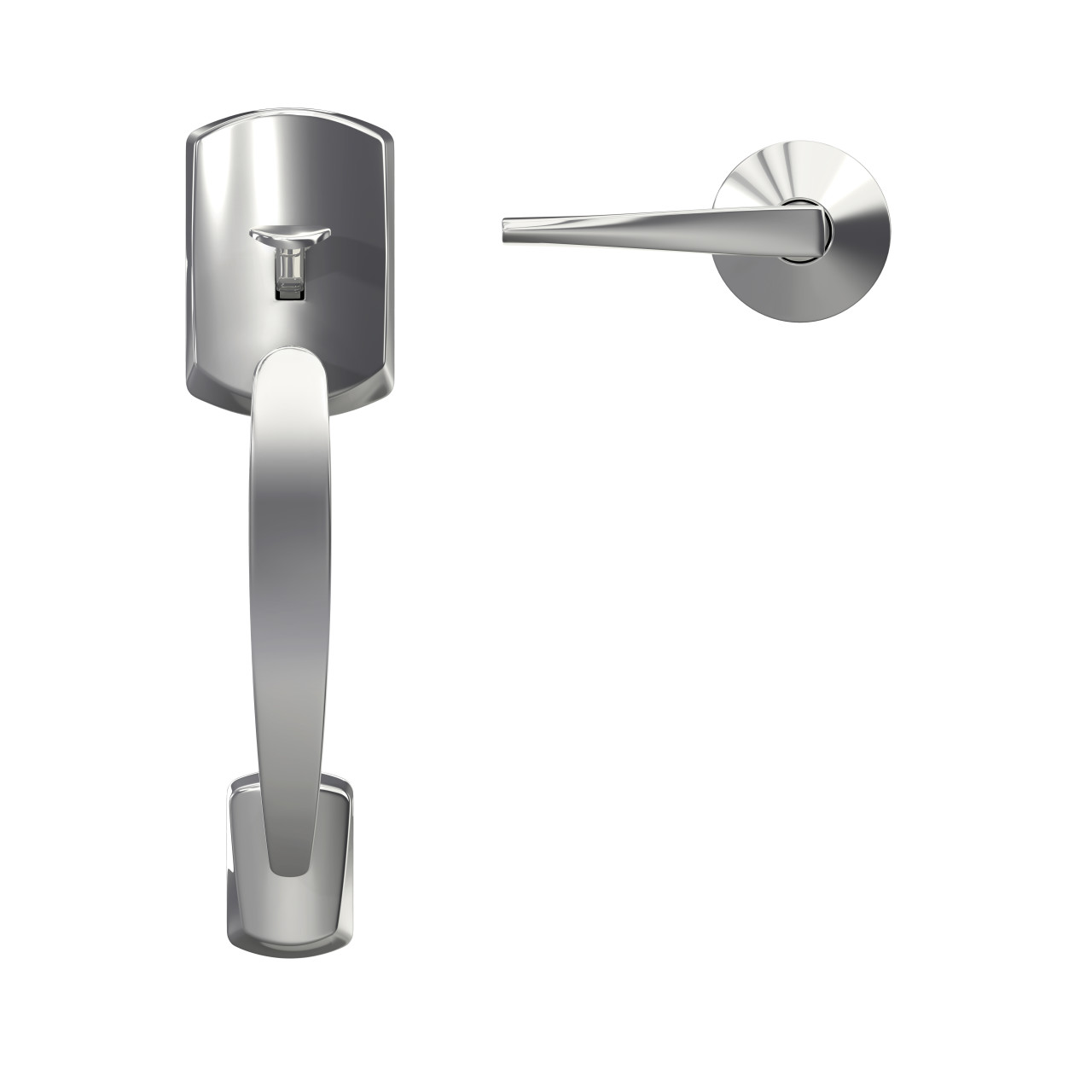 Custom Front Entry Handle and Eller Lever with Kinsler Trim