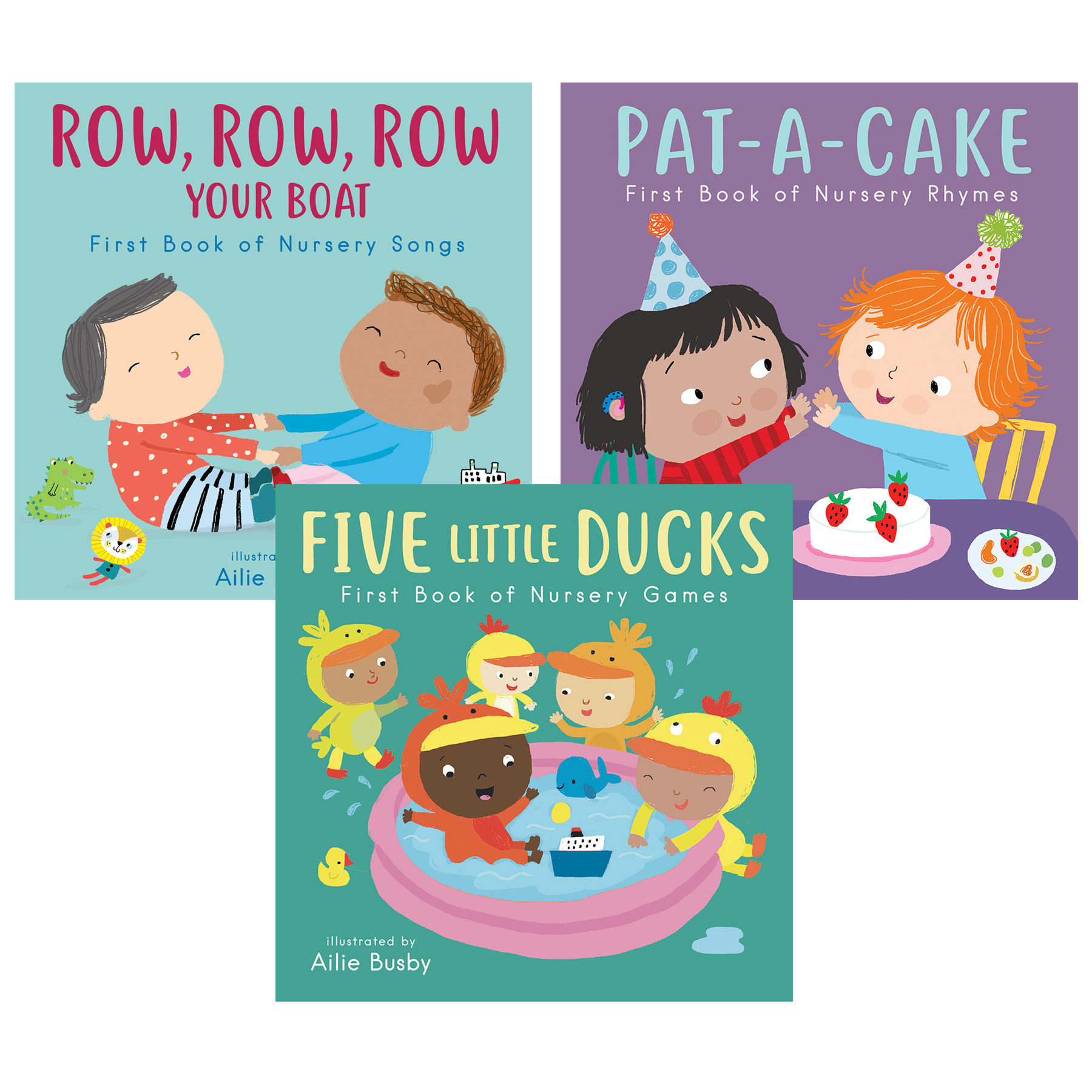 Child's Play Books First Book Board Books, Set of 3
