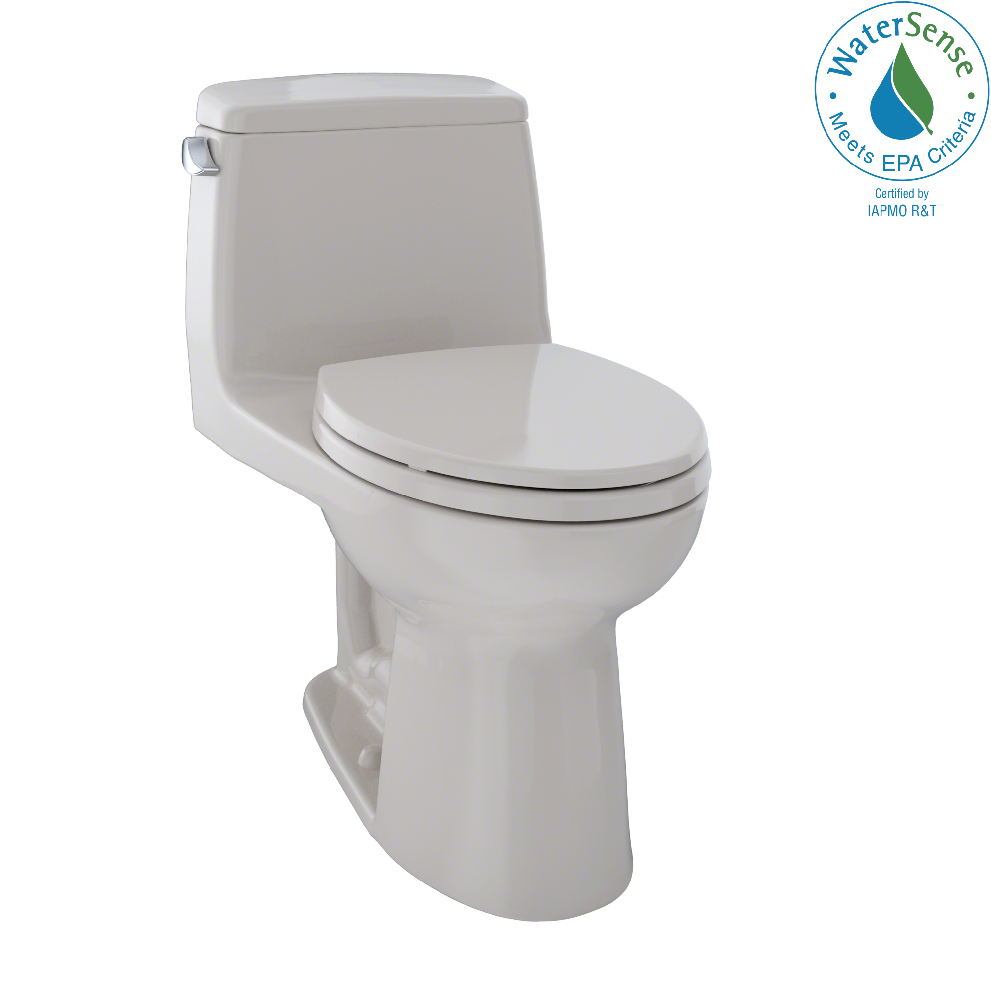 TOTO Eco UltraMax One-Piece Elongated 1.28 GPF ADA Compliant Toilet, Sedona Beige, Vitreous China, MS854114EL#12