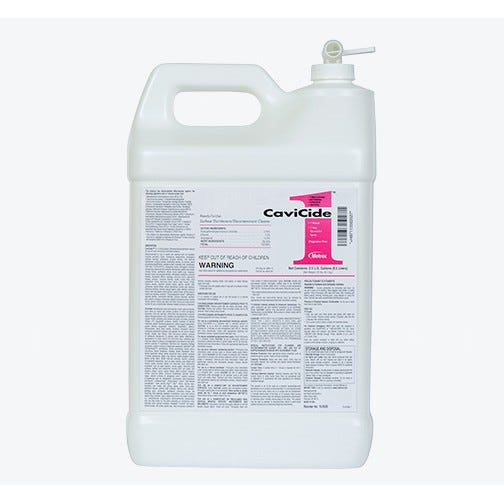 CaviCide1™ Ready-To-Use Surface Disinfectant Decontaminant Cleaner, 2.5 Gallon