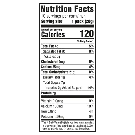 Nutrition Facts