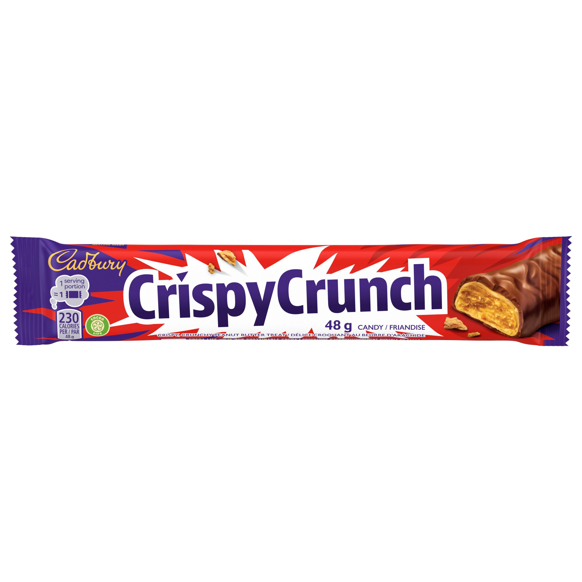 Cadbury Crispy Crunch 48G Singles Chocolate Bar-thumbnail-0