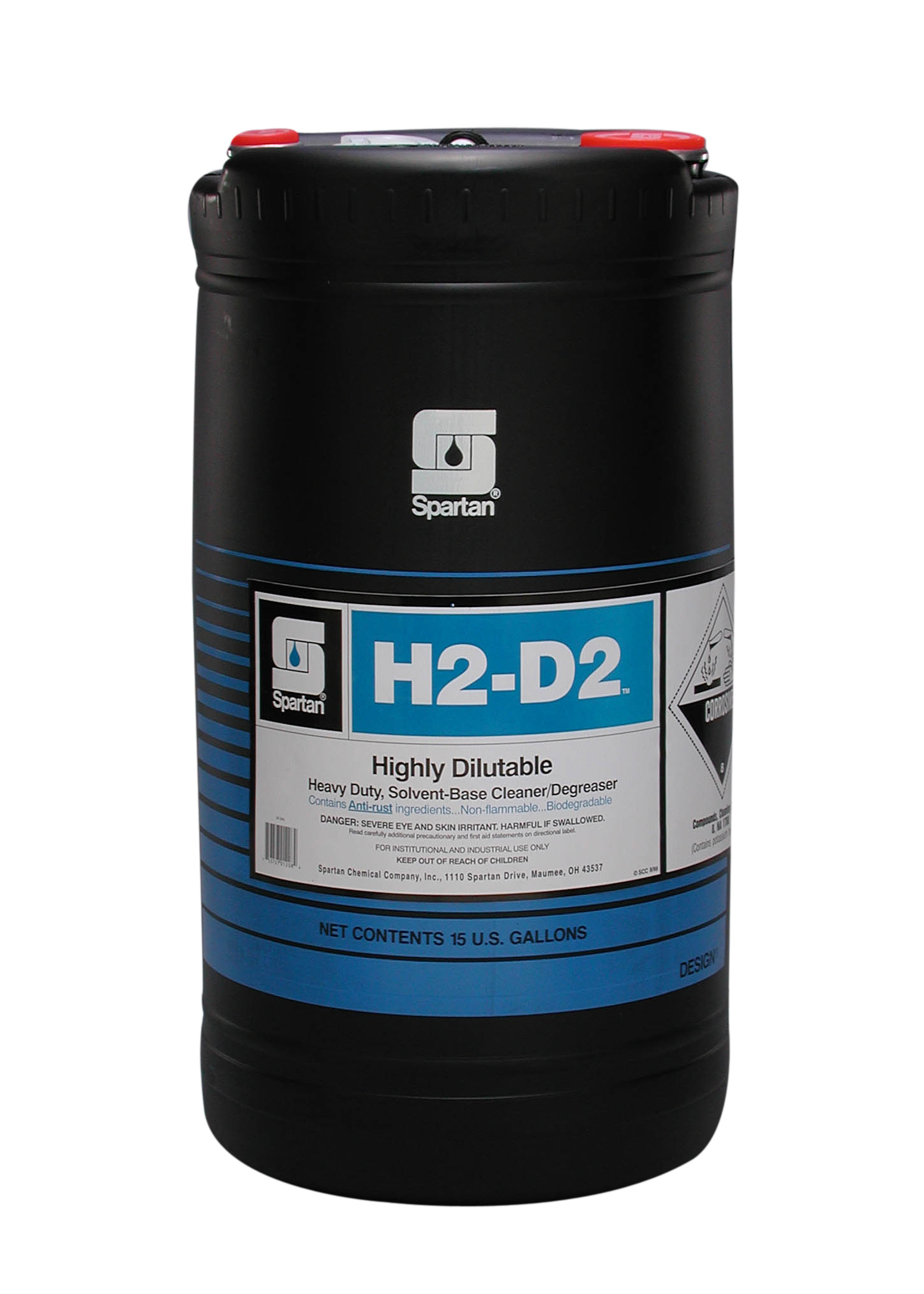 Spartan Chemical Company H2-D2, 15 GAL DRUM