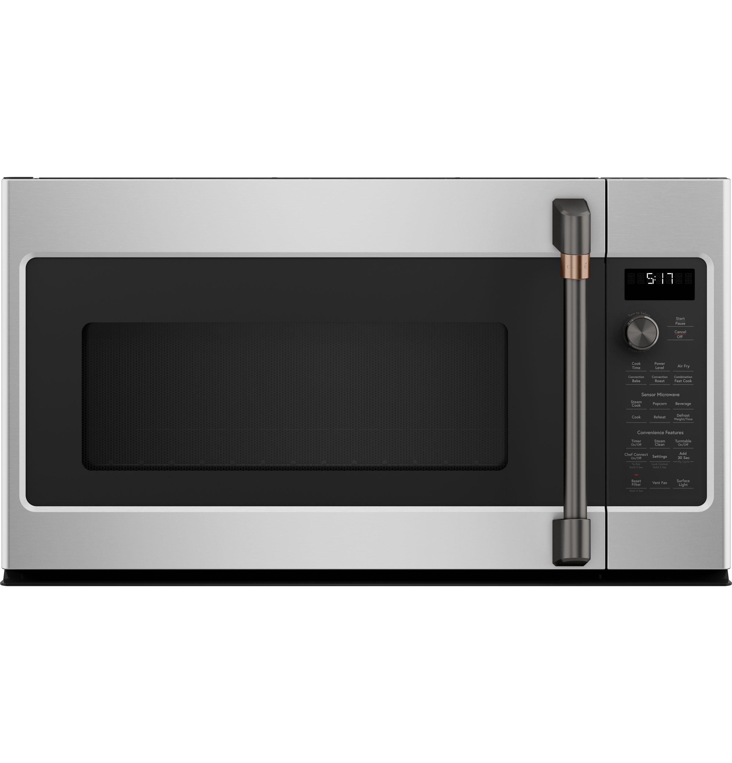 Café™ 1.7 Cu. Ft. Stainless Steel Over The Range Microwave view 5