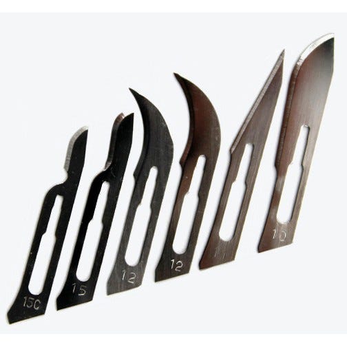 Bard-Parker® Surgical Blade #15 Carbon Steel - 50/Box