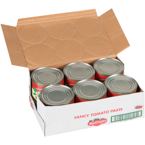 BELL ORTO Tomato Paste, 111 oz. Can (Pack of 6) 