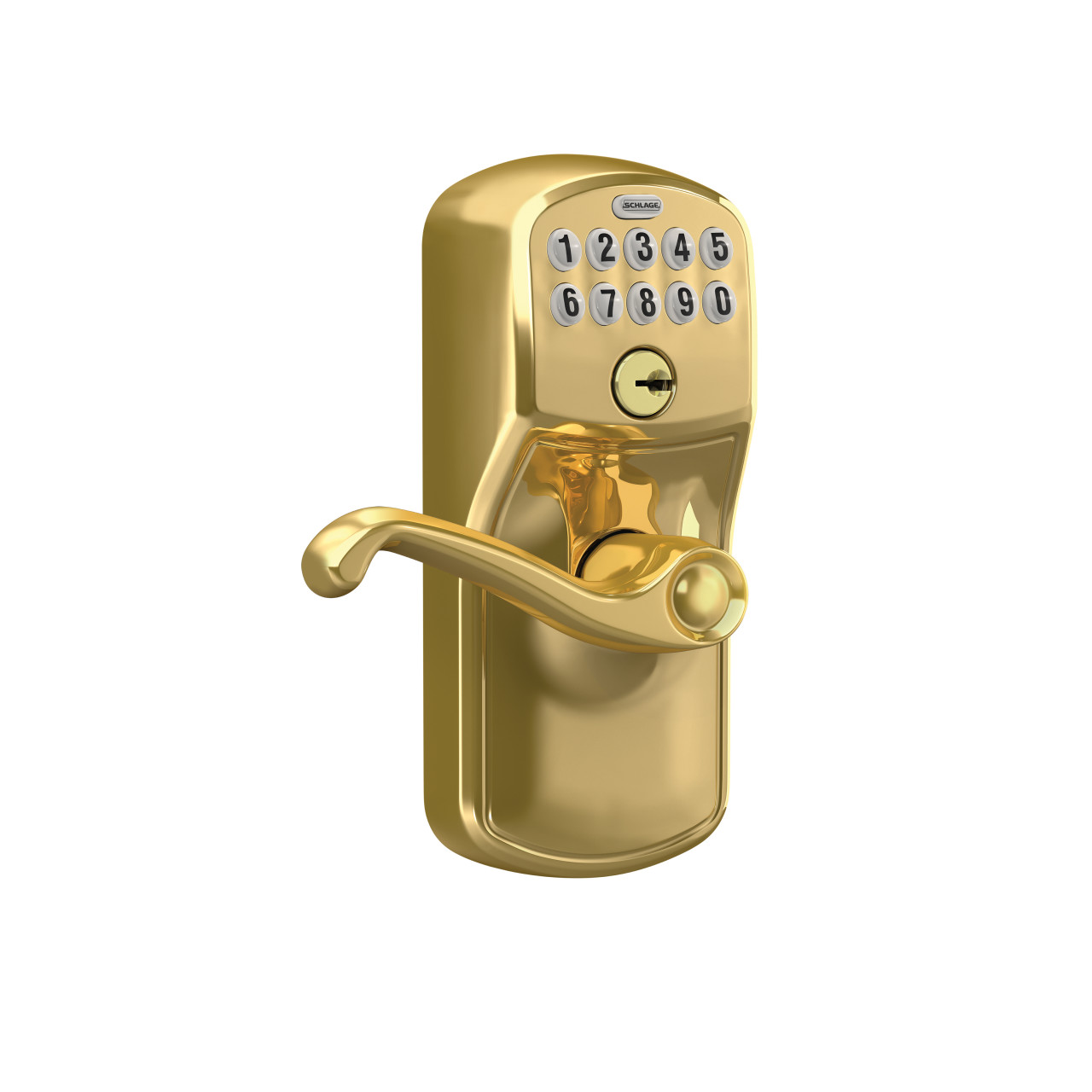 Keypad Lever and Flair Lever with Flex Lock