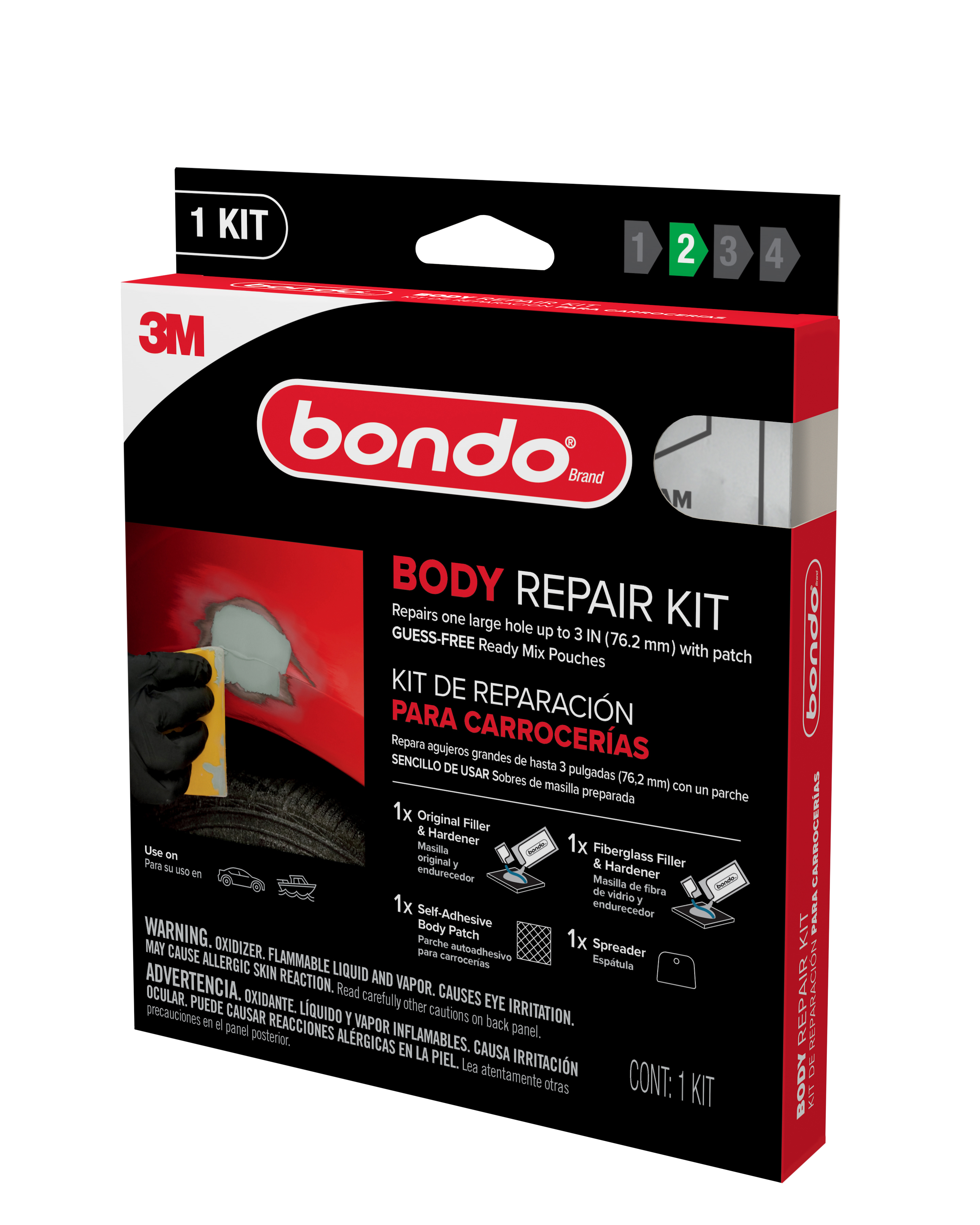 SKU 7100322371 | Bondo® Body Repair Kit BRKIT-2PK-ES