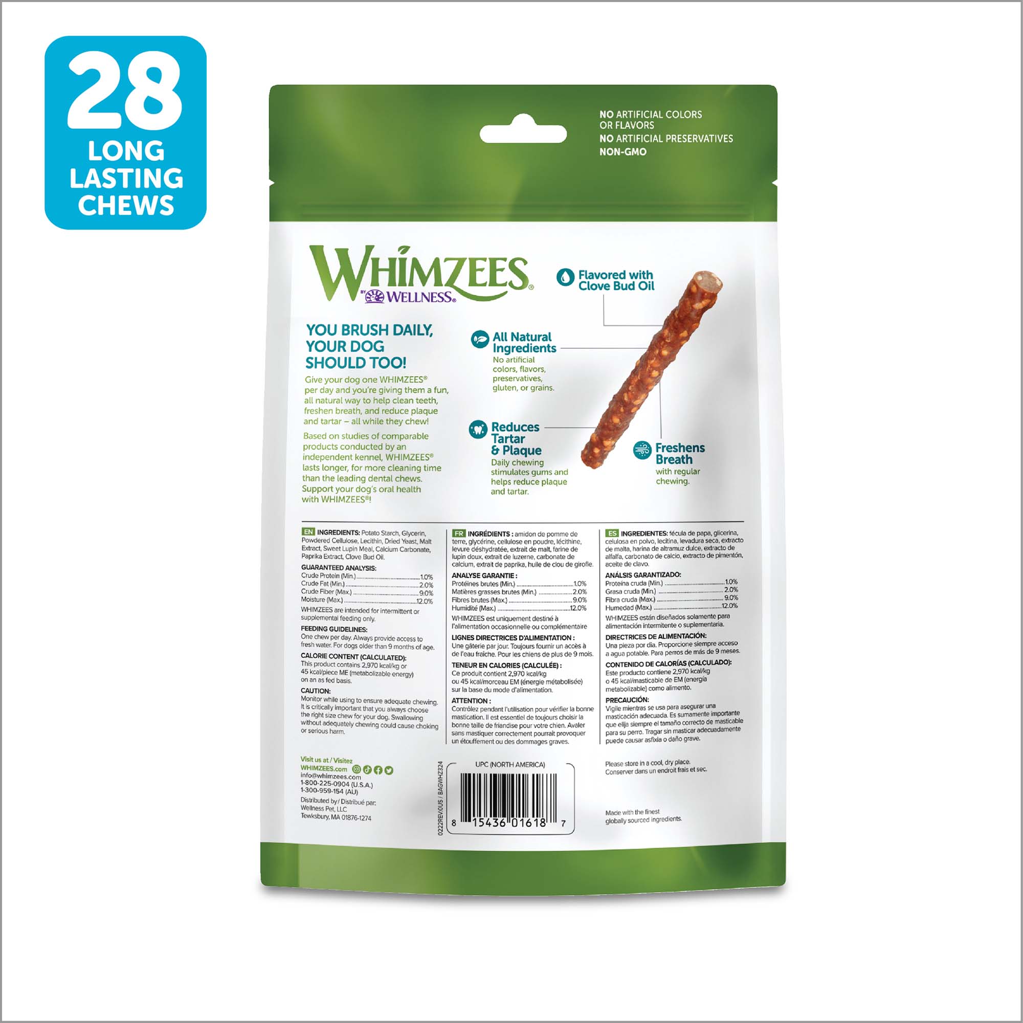 WHIMZEES Value Bags Veggie Sausage