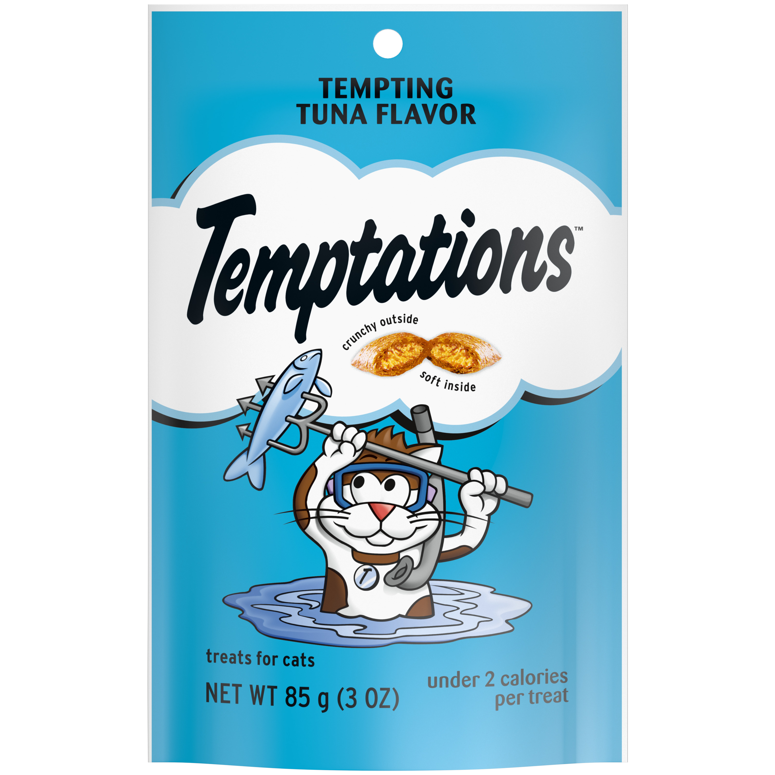 3 oz. Whiskas Temptations Tempting Tuna - Treats