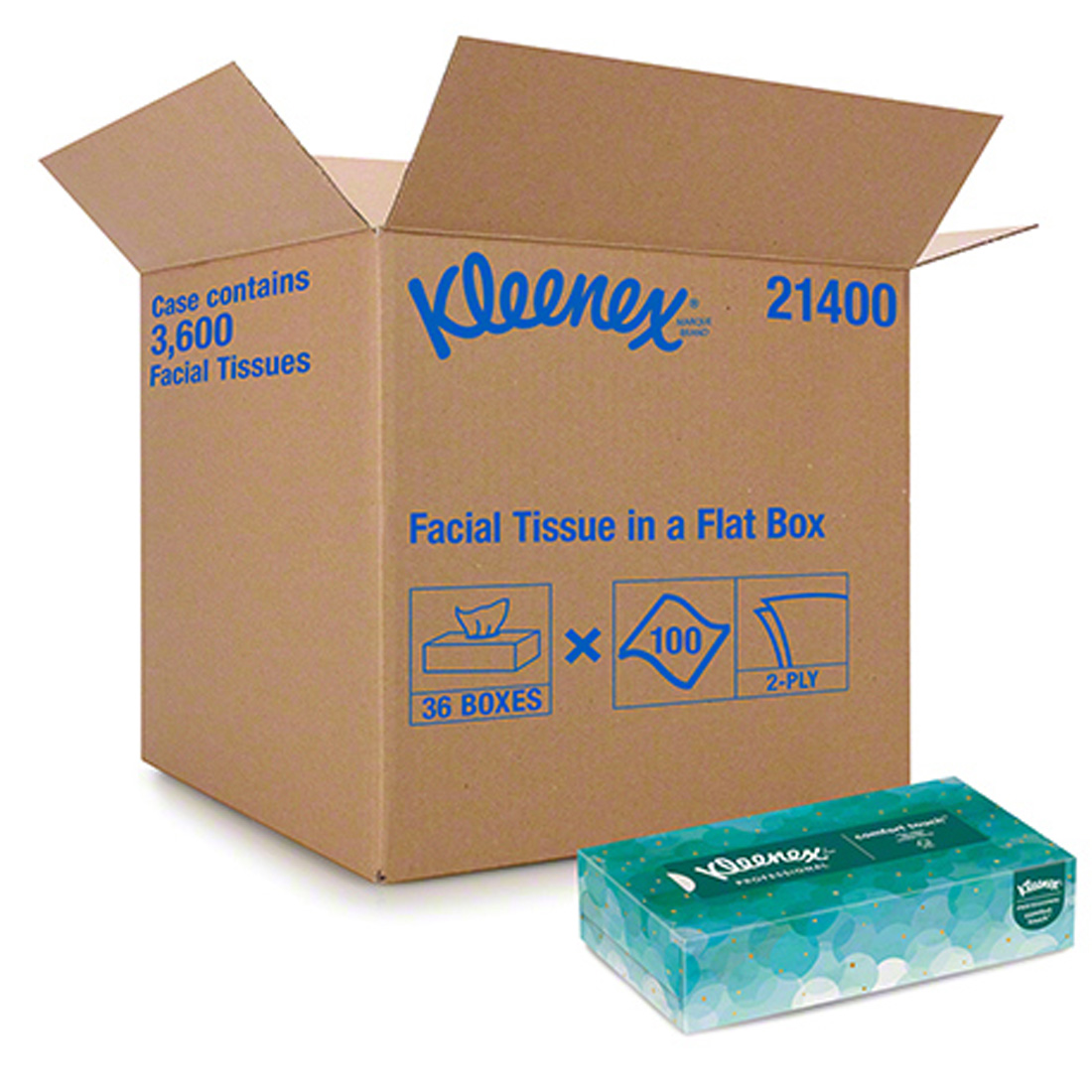 Kleenex Facial Tissue 100/Box