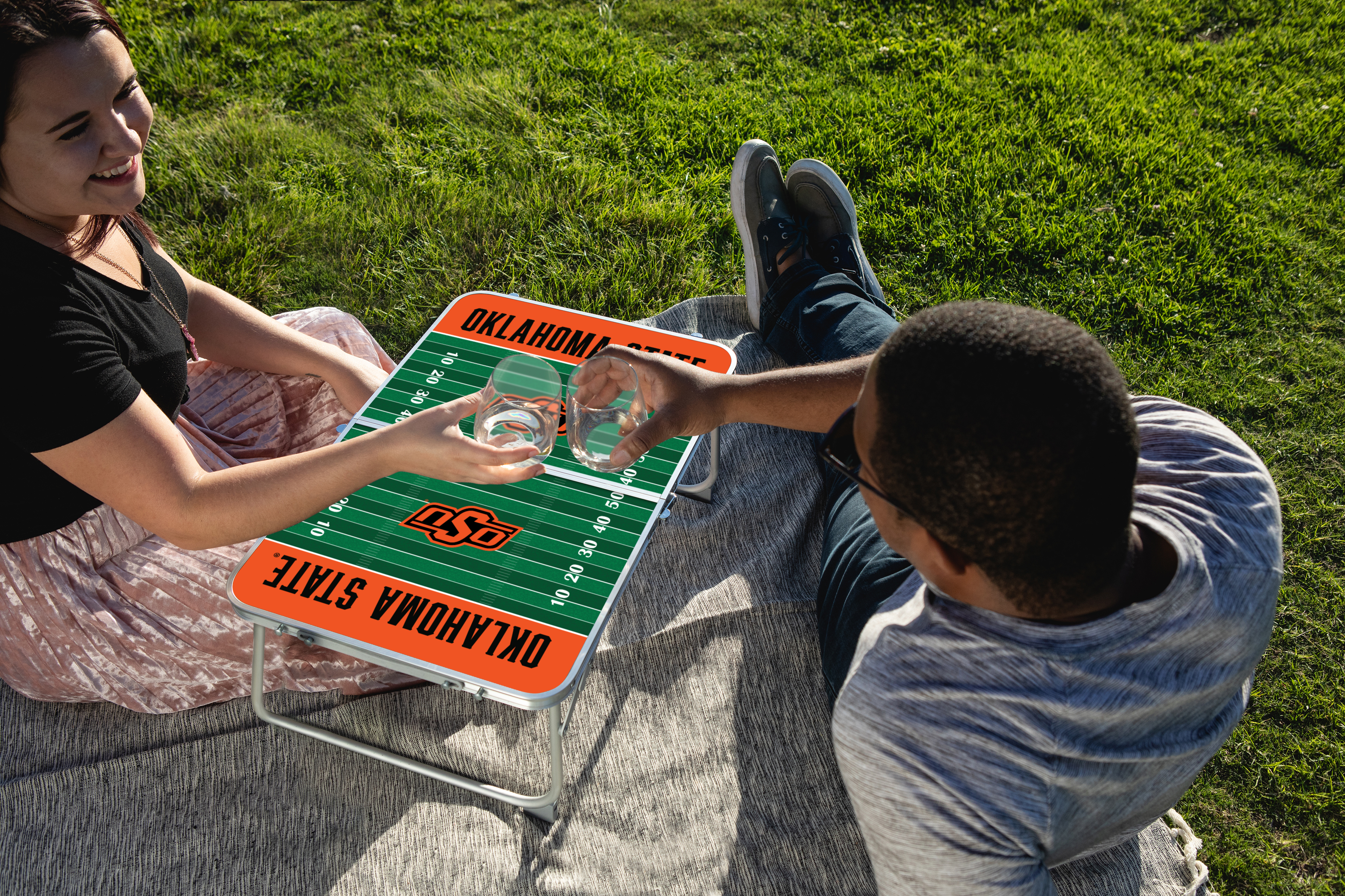 Oklahoma State Cowboys - Concert Table Mini Portable Table