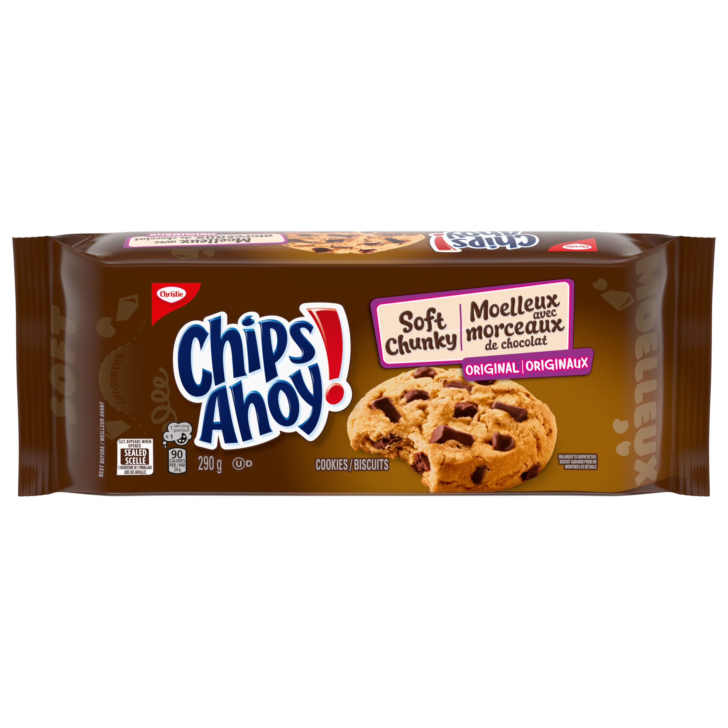 CHIPS AHOY! Moelleux avec morceaux de chocolat originaux 290 g-0