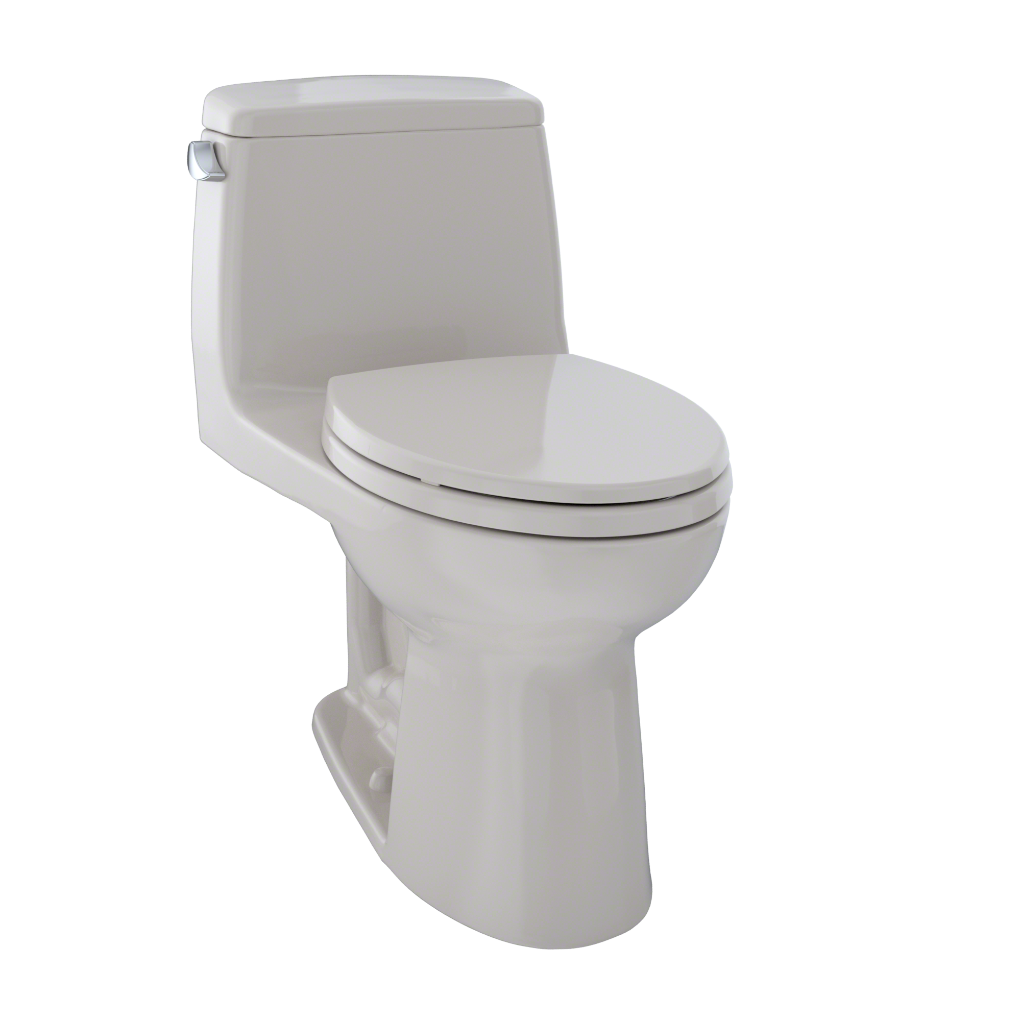 TOTO UltraMax One-Piece Elongated 1.6 GPF Toilet, Sedona Beige, Vitreous China, MS854114S#12