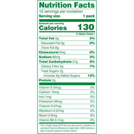 Nutrition Facts