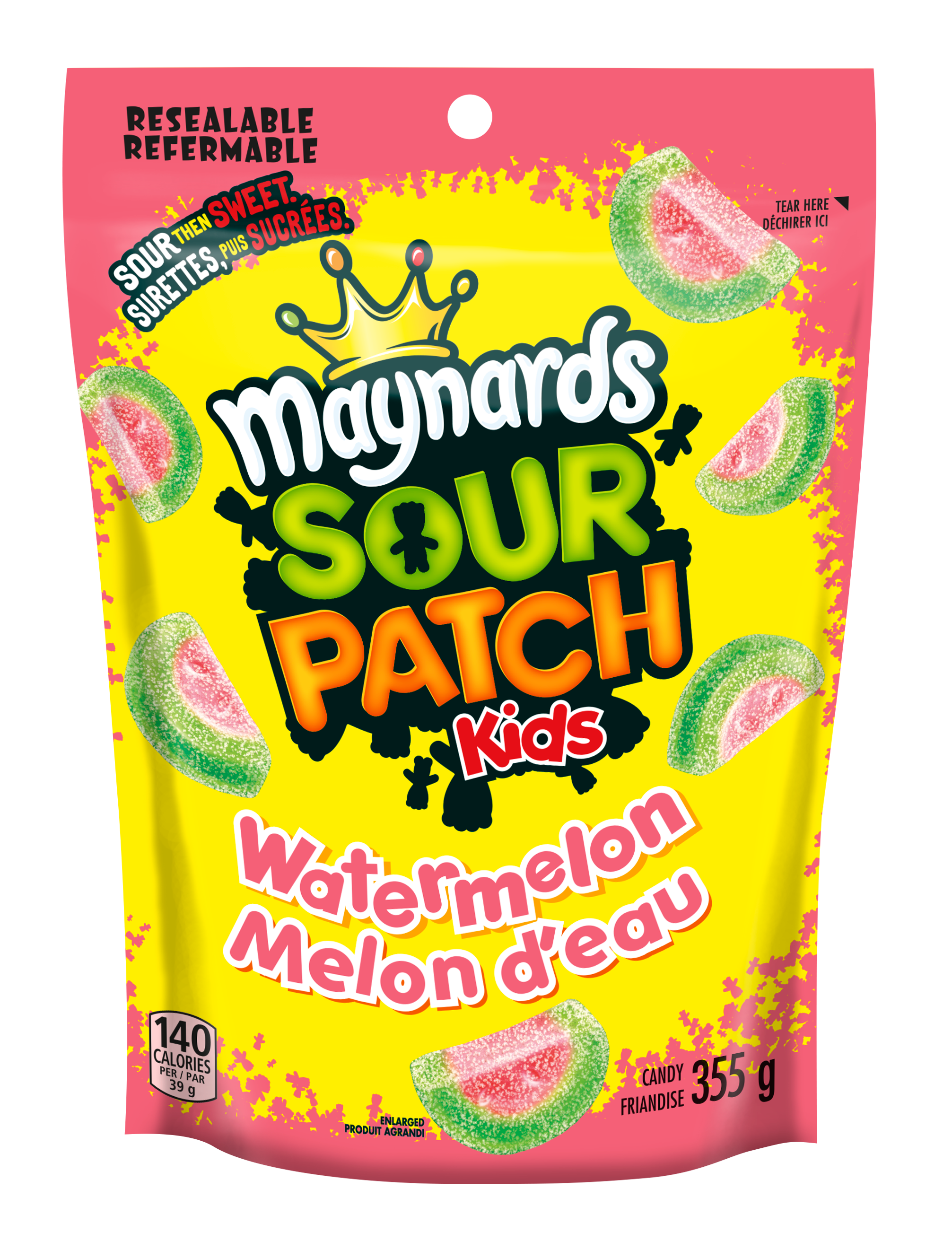 Maynards Sour Patch Kids Watermelon Soft Candy 355 G