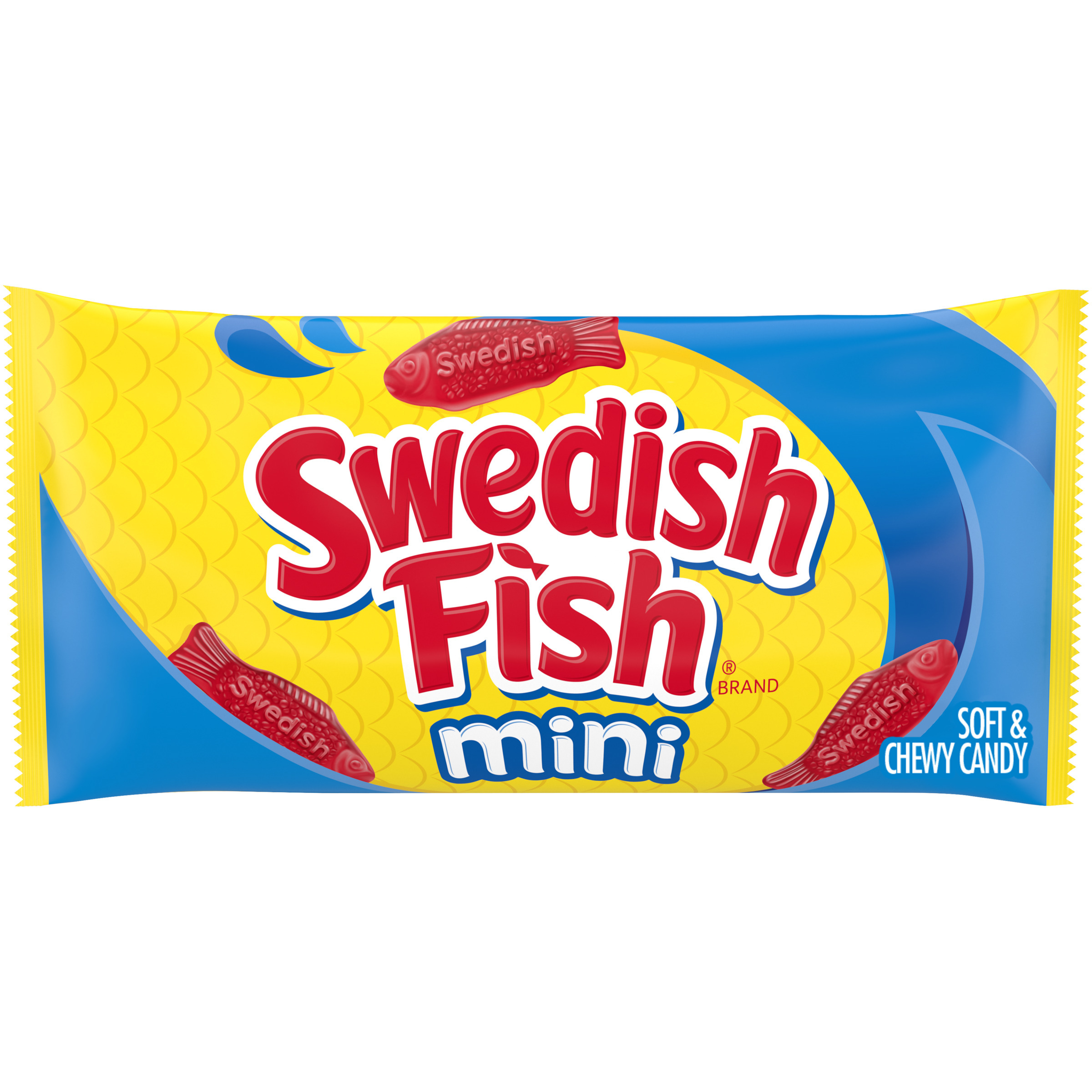 SWEDISH FISH Mini Soft & Chewy Candy, 288 - 2 oz Bags