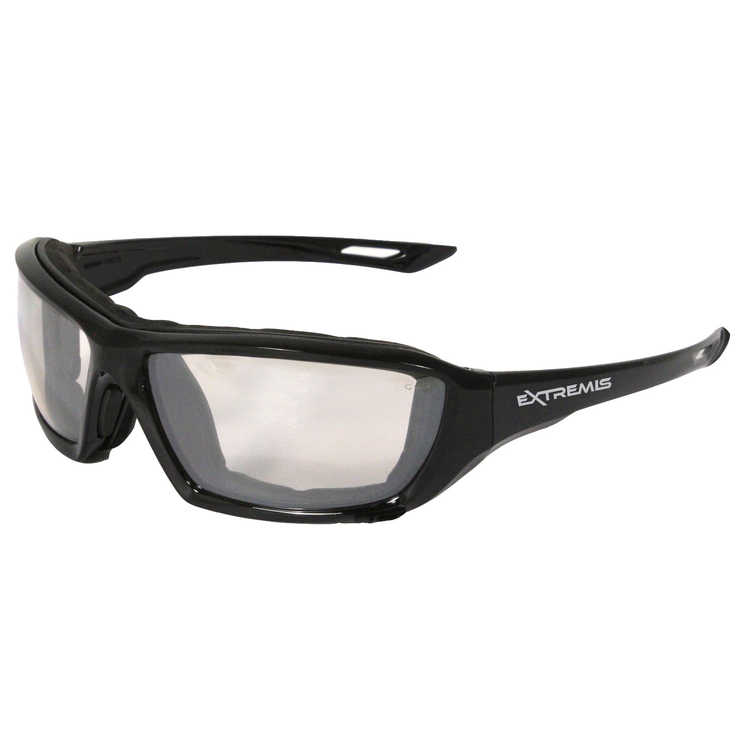 Extremis Safety Eyewear - Black Frame - Indoor/Outdoor Anti-Fog Lens