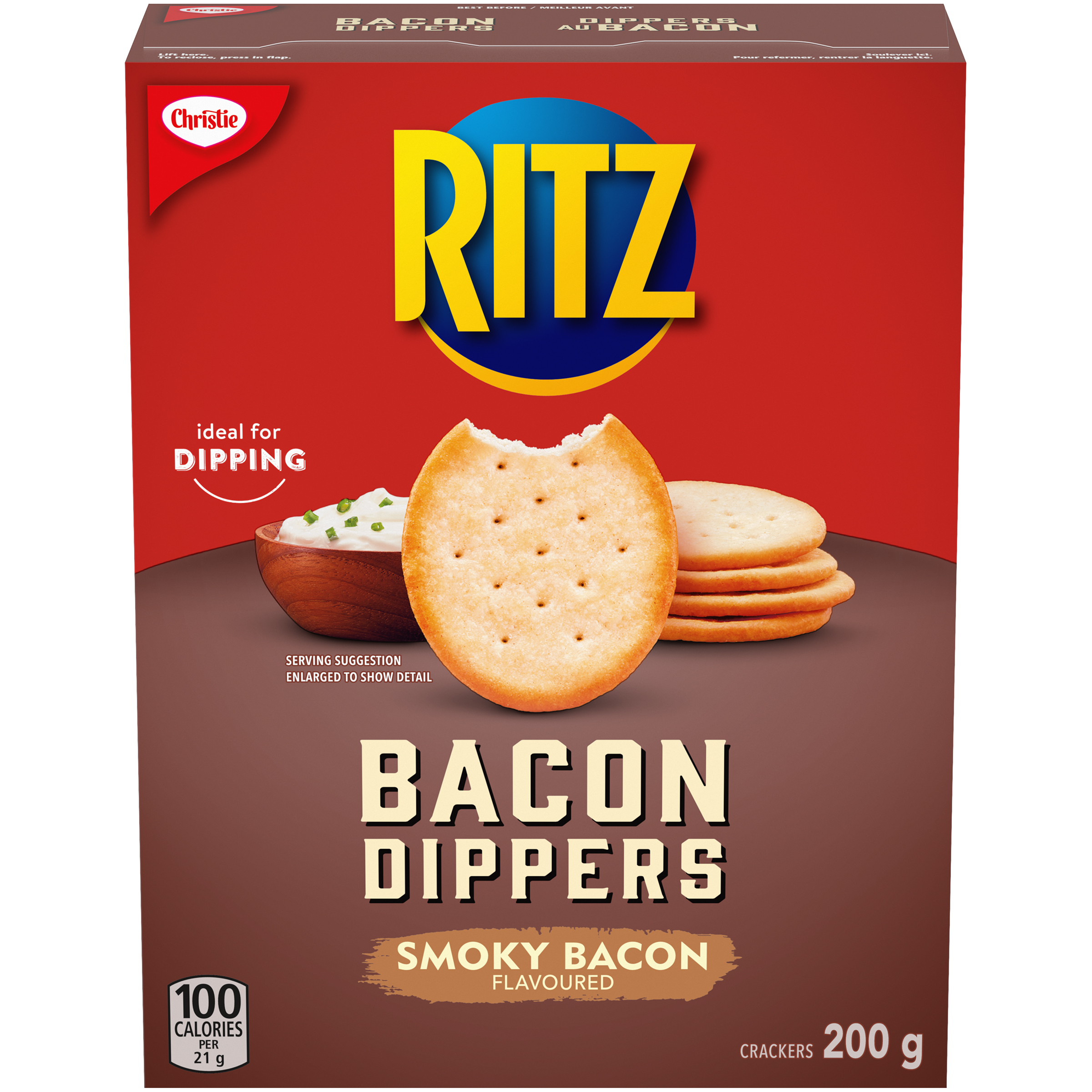 Ritz Bacon Dippers Crackers, 200G-0