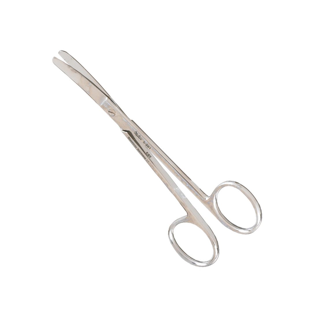 Wagner Plastic Surgery Scissors, Curved,  Blunt-Blunt Points Serrated Blade