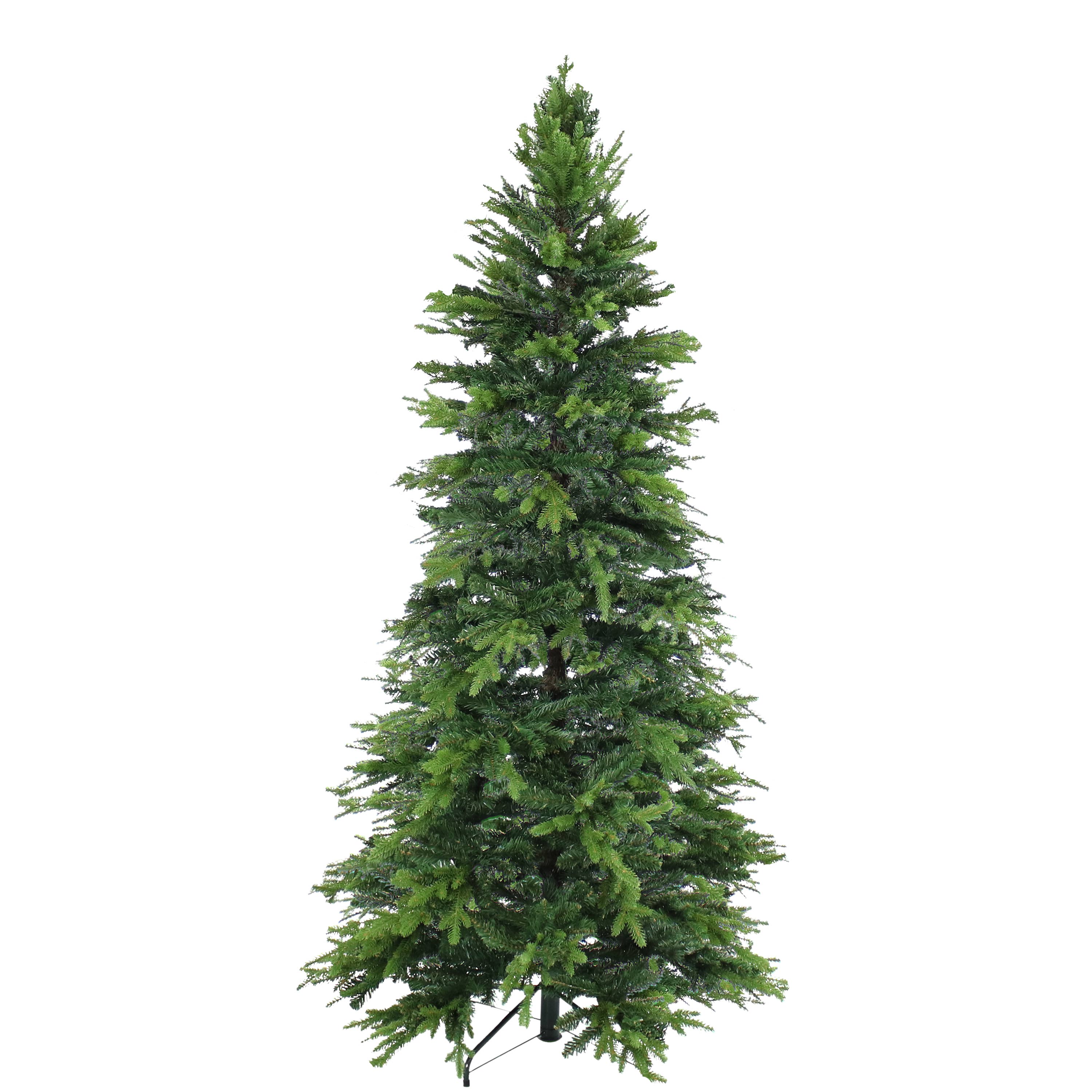 Sunnydaze Slim and Stately Artificial Christmas Tree - 7-Foot