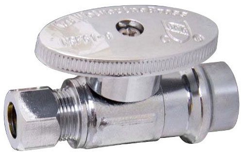 Wolverine Brass® 56357 1/4-TURN STRAIGHT STOP