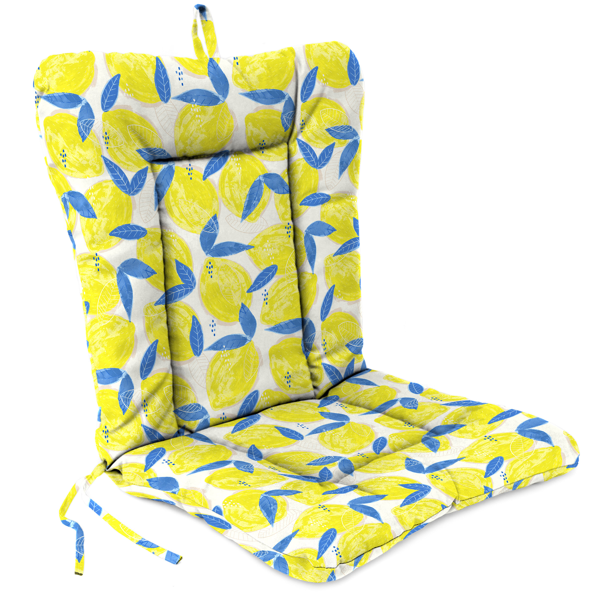 Neu Outdoor Terrasse Schmiedeeisen Stuhl Kissen mit Krawatten und Aufhänger Schlaufe 21" x 38" - Bild 20 von 33