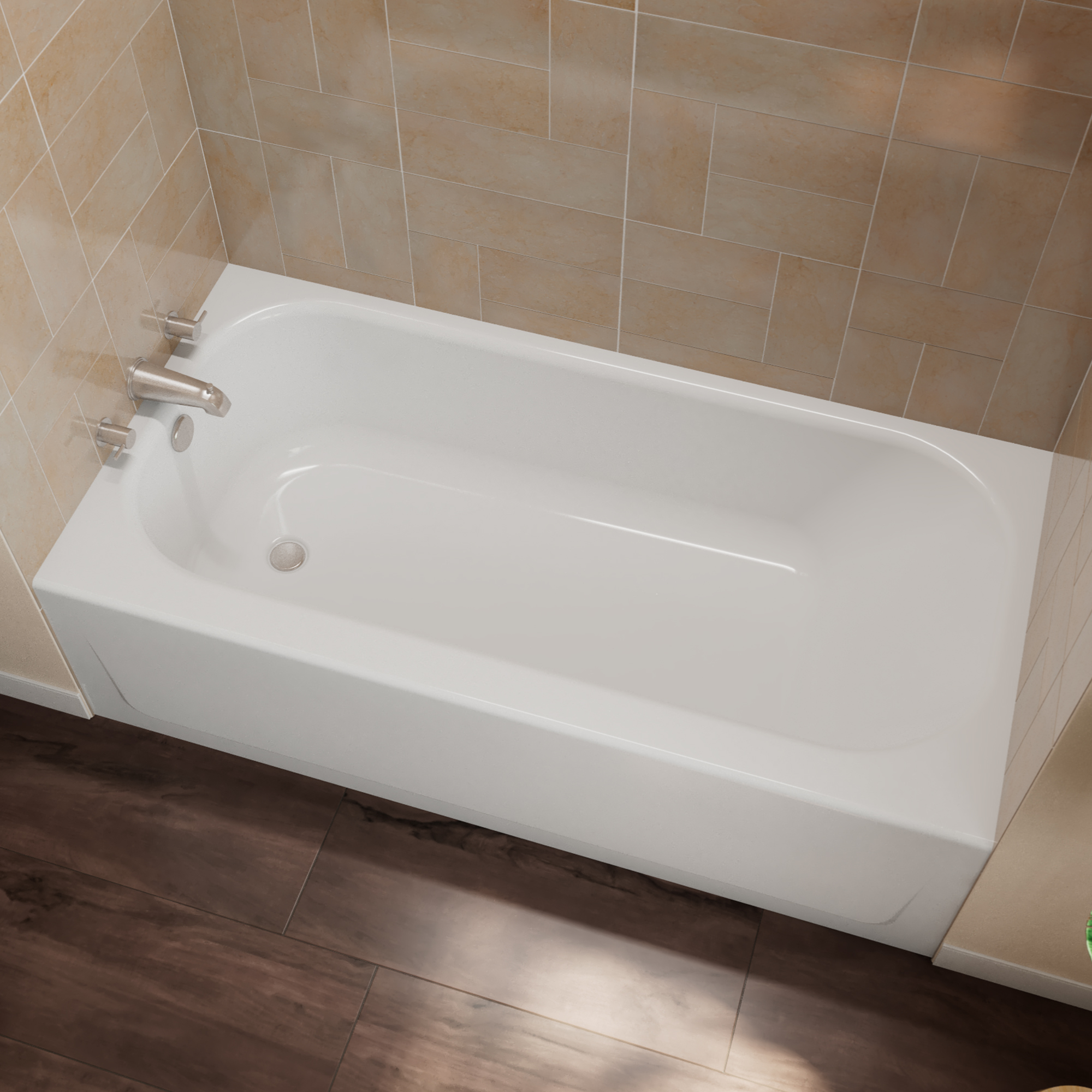 MauiCast Plus 6032 Alcove Bathtub view 5