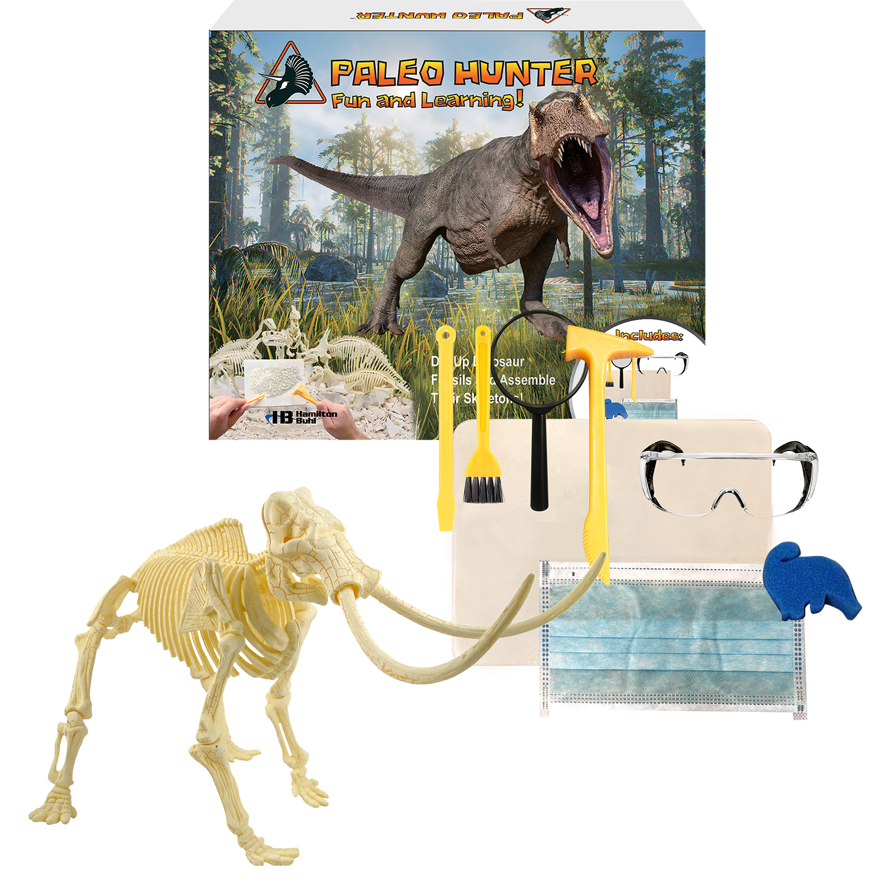 HamiltonBuhl Paleo Hunter Dig Kit for STEAM Education - Mammoth Rex